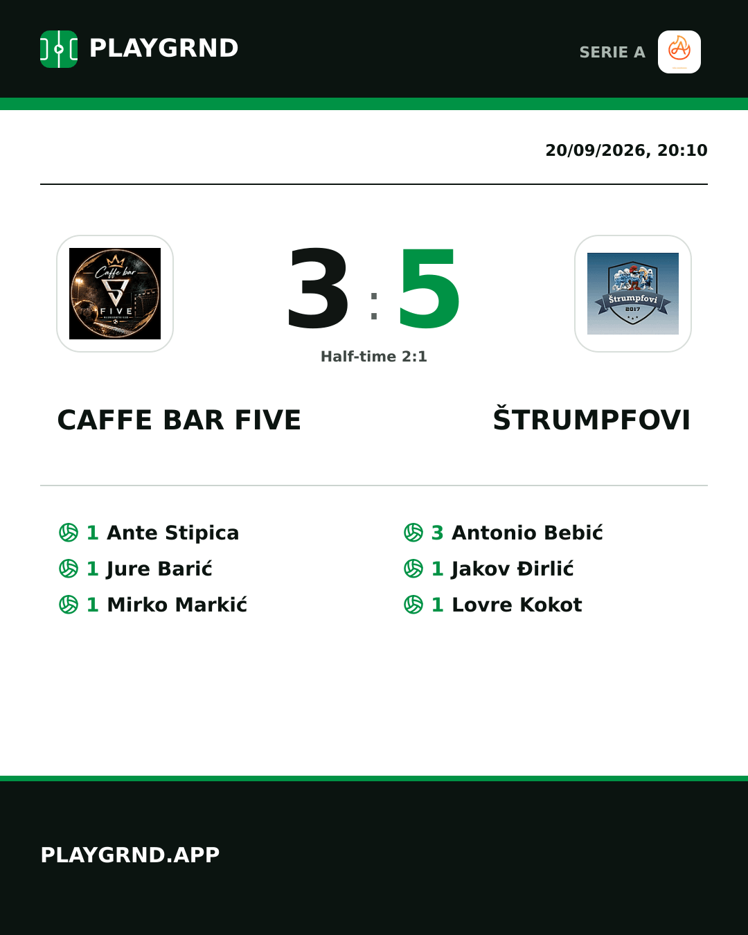 Instagram artwork: Caffe Bar Five 3:5 Štrumpfovi