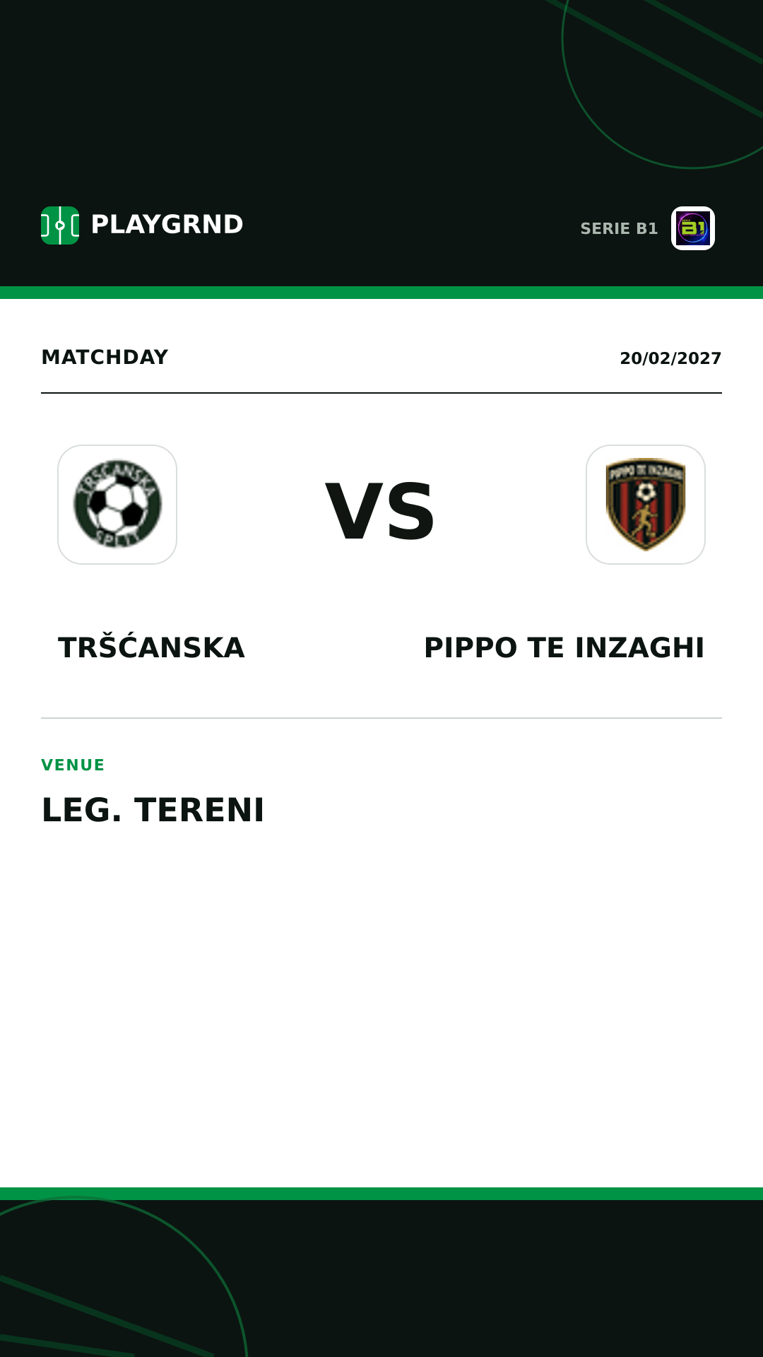 Instagram artwork: Tršćanska vs Pippo TE Inzaghi