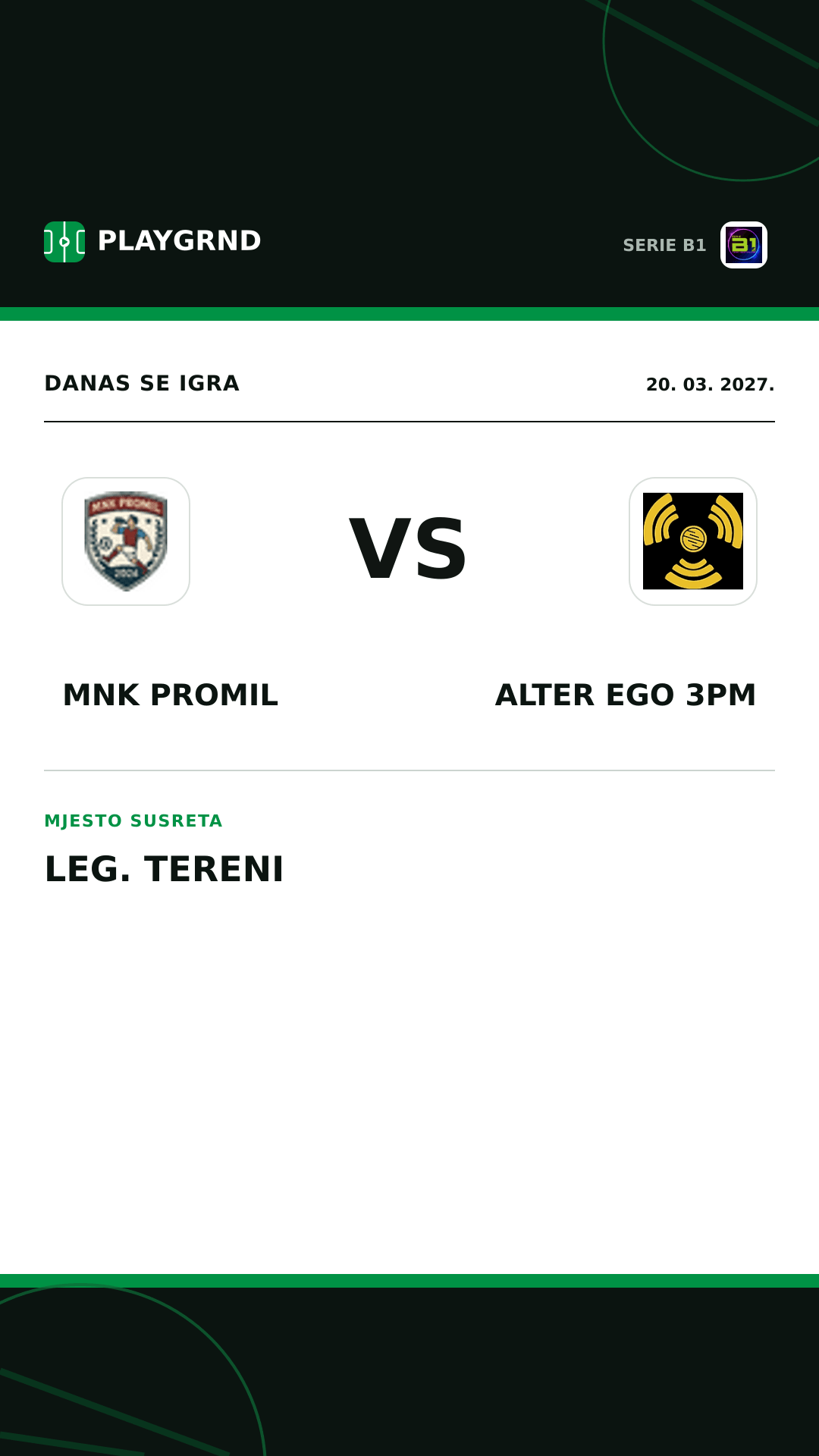 Instagram slika: Mnk Promil vs Alter Ego 3PM