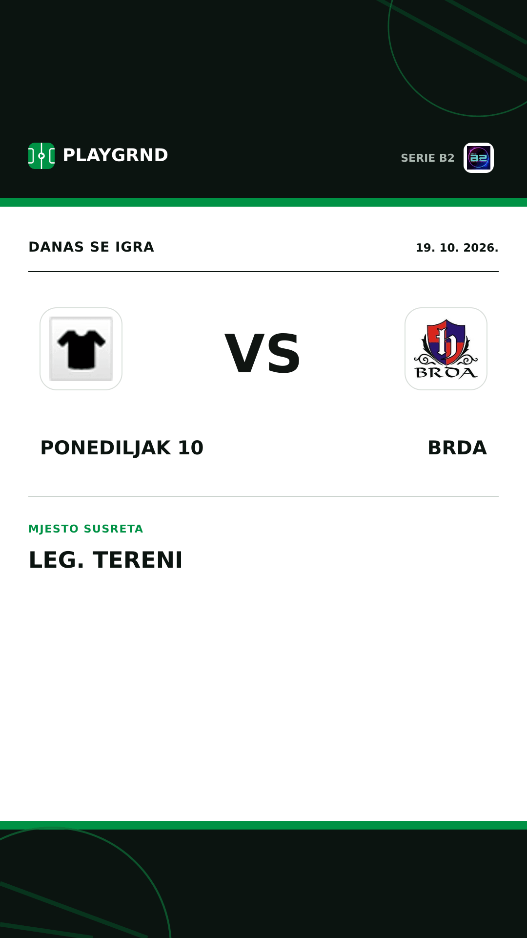 Instagram slika: Ponediljak 10 vs Brda