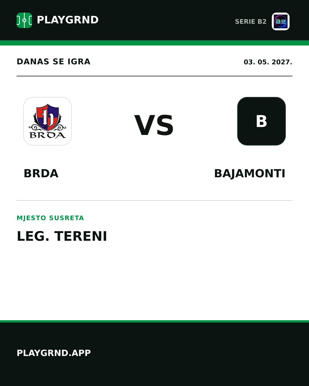 Instagram slika: Brda vs Bajamonti