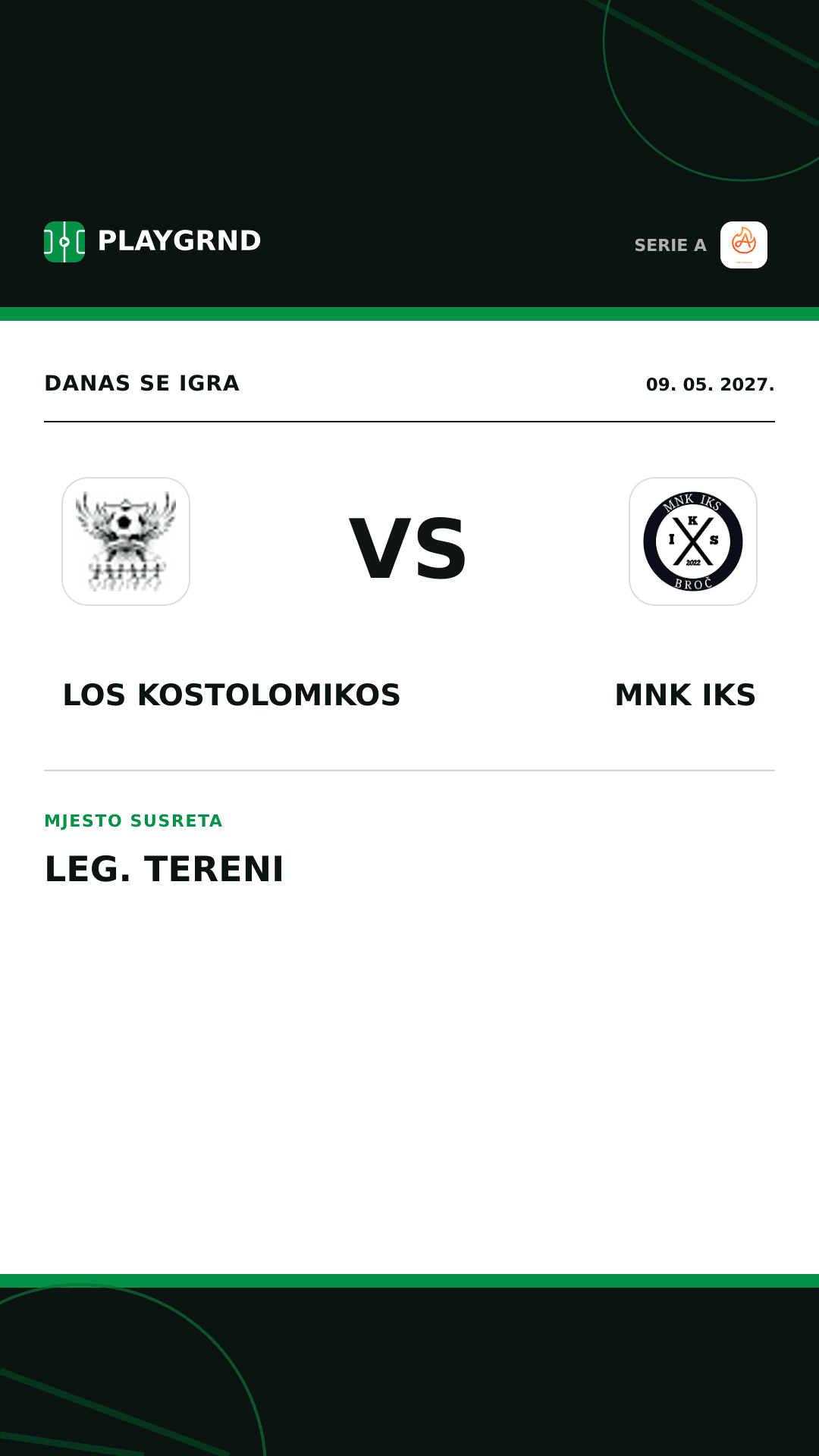 Instagram slika: Los Kostolomikos vs Alla Vittoria