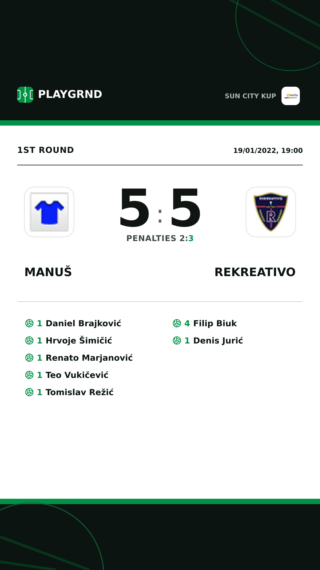 Instagram artwork: Manuš 5:5 Rekreativo