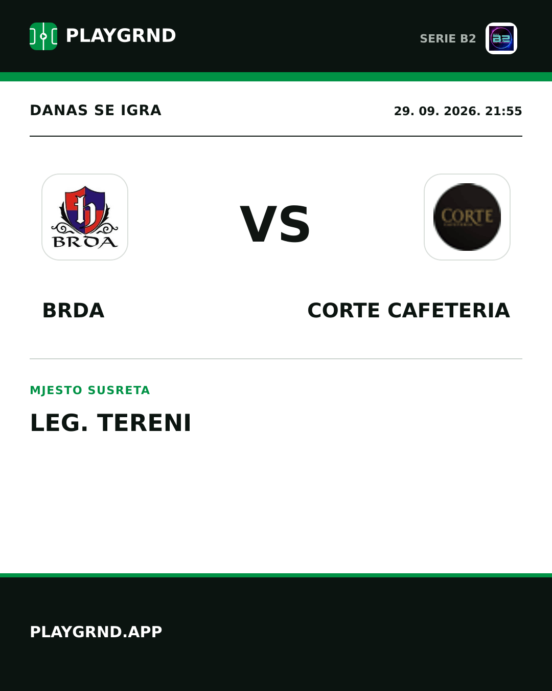 Instagram slika: Brda vs Corte Cafeteria