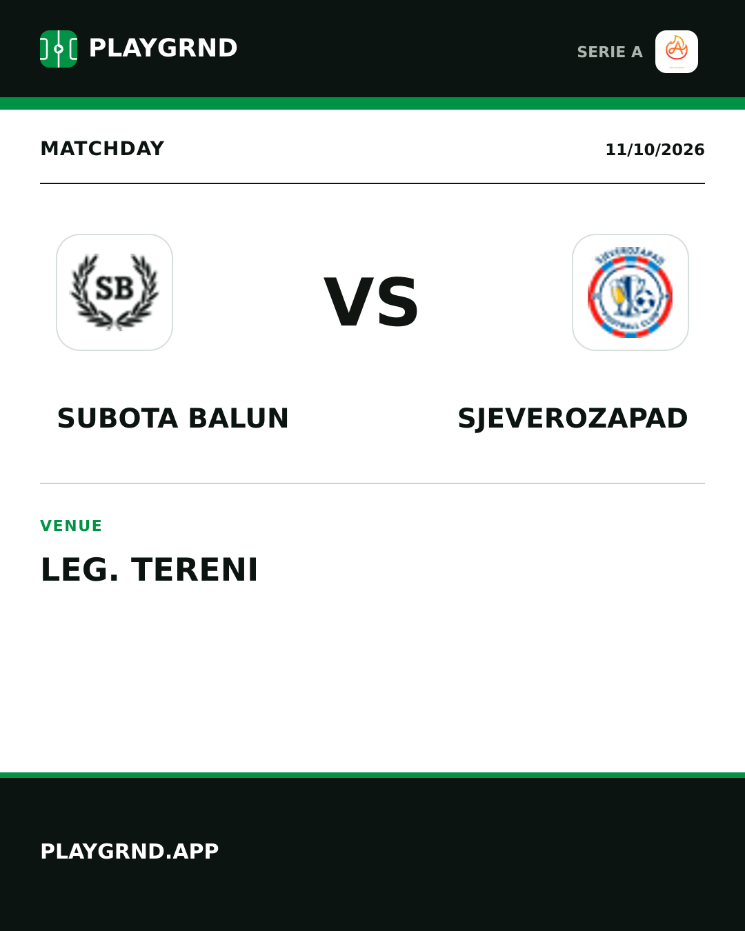 Instagram artwork: Subota Balun vs Sjeverozapad
