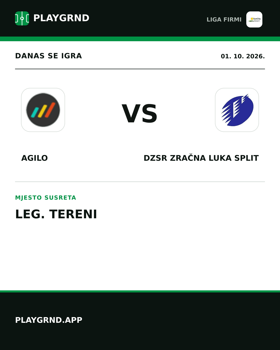 Instagram slika: Agilo vs DZSR Zračna Luka Split
