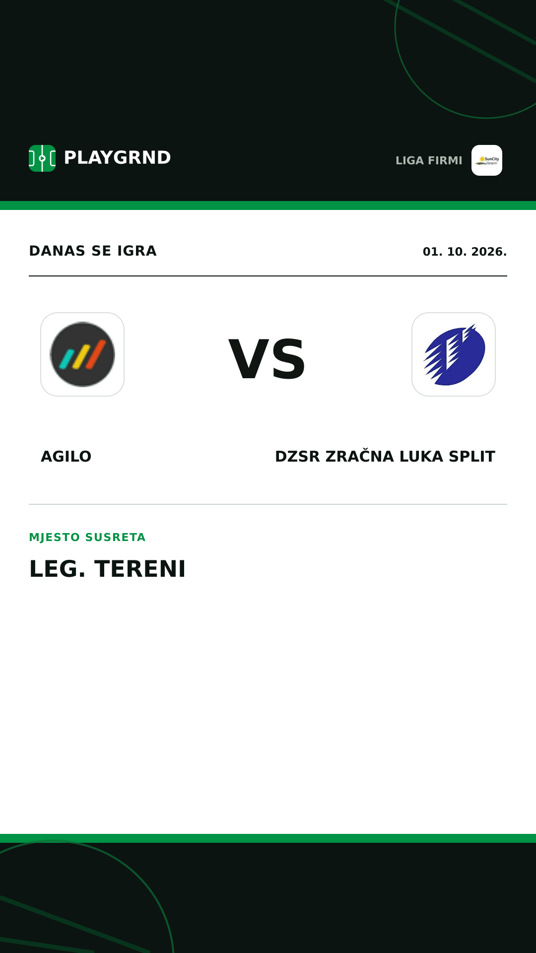 Instagram slika: Agilo vs DZSR Zračna Luka Split