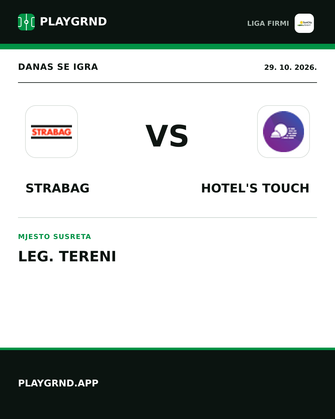 Instagram slika: Strabag vs Hotel's Touch