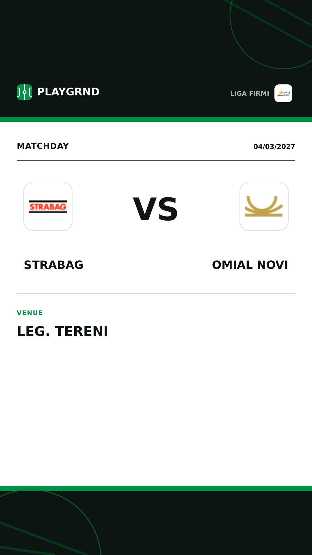 Instagram artwork: Strabag vs Omial Novi
