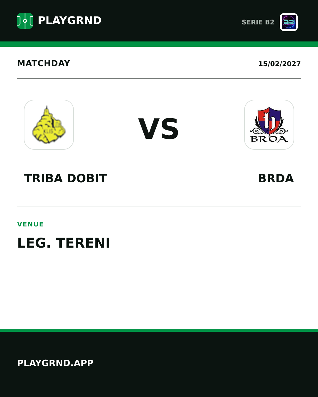 Instagram artwork: Triba Dobit vs Brda