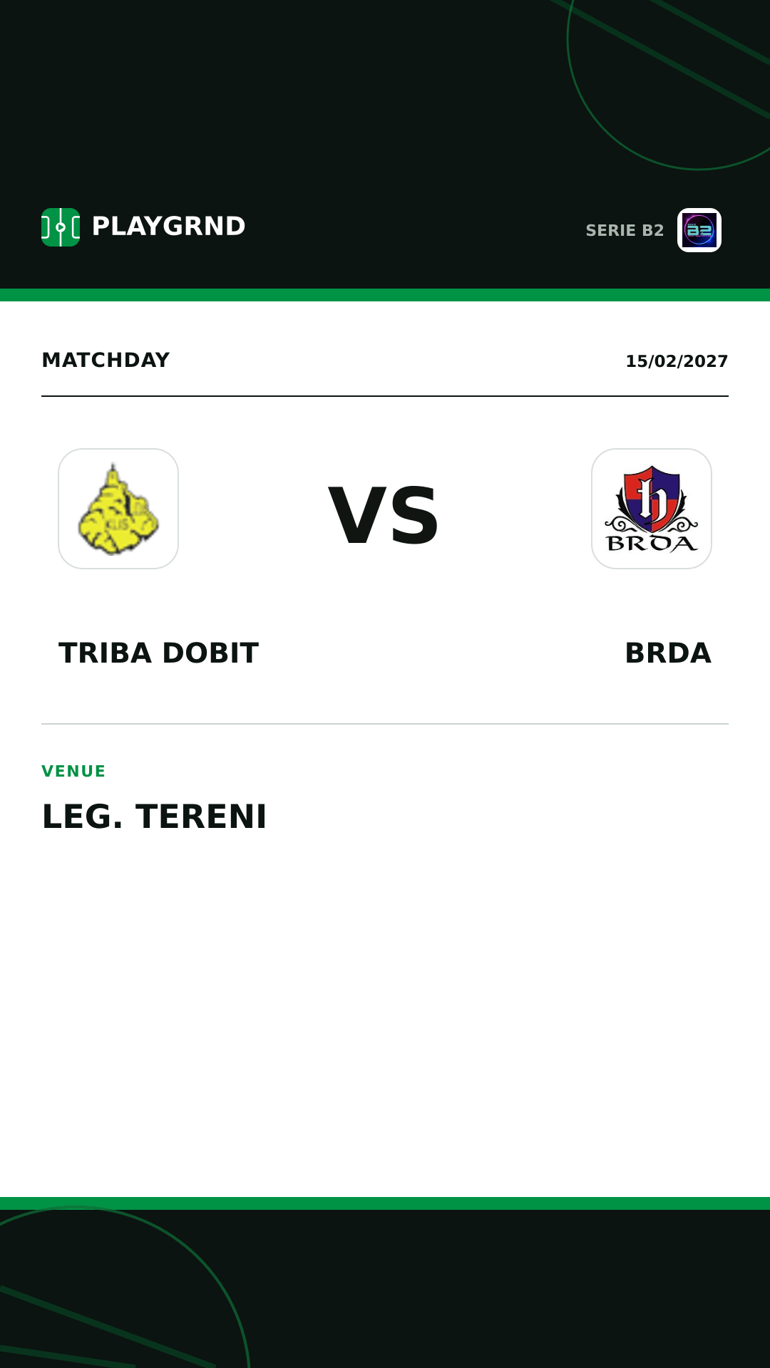Instagram artwork: Triba Dobit vs Brda
