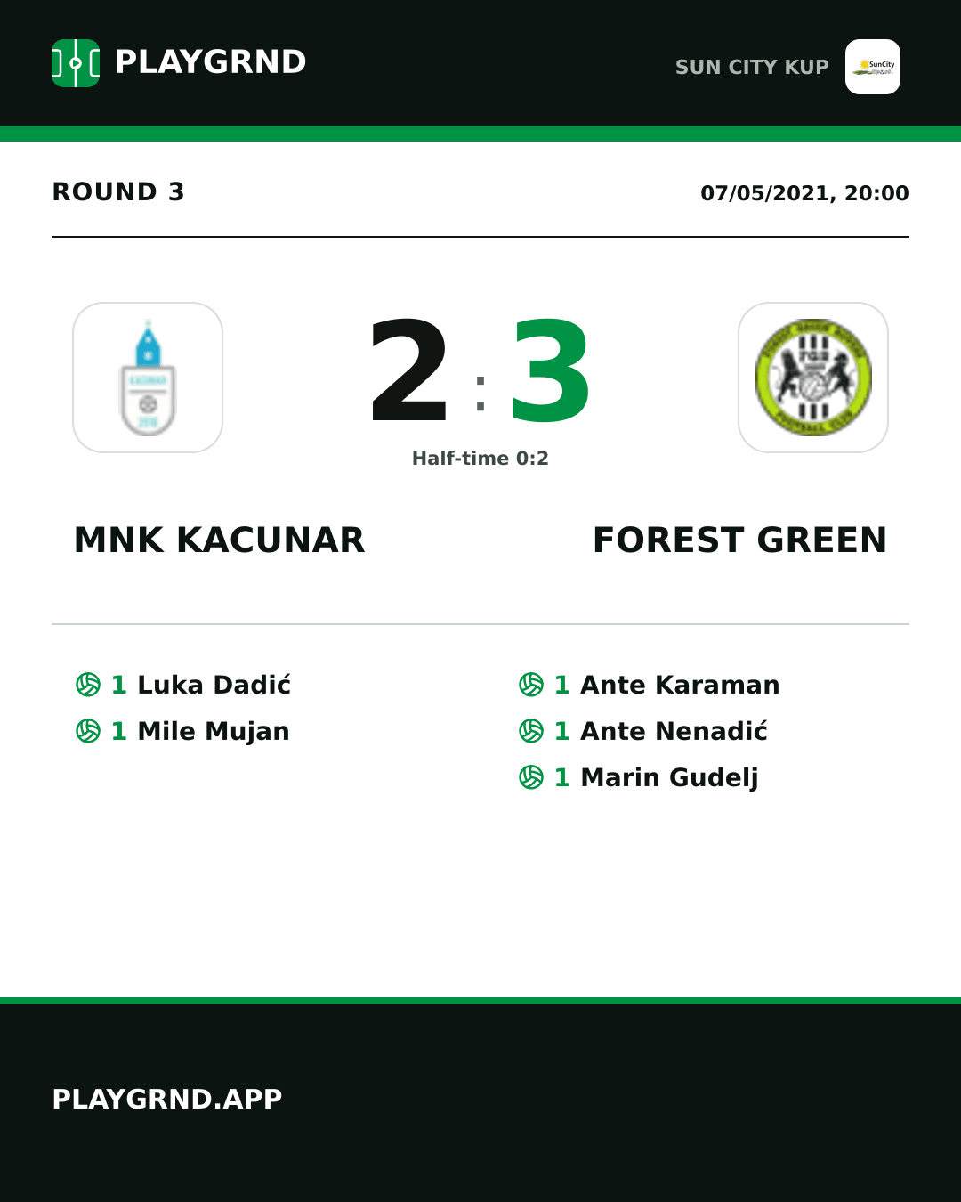 Instagram artwork: Mnk Kacunar 2:3 Forest Green