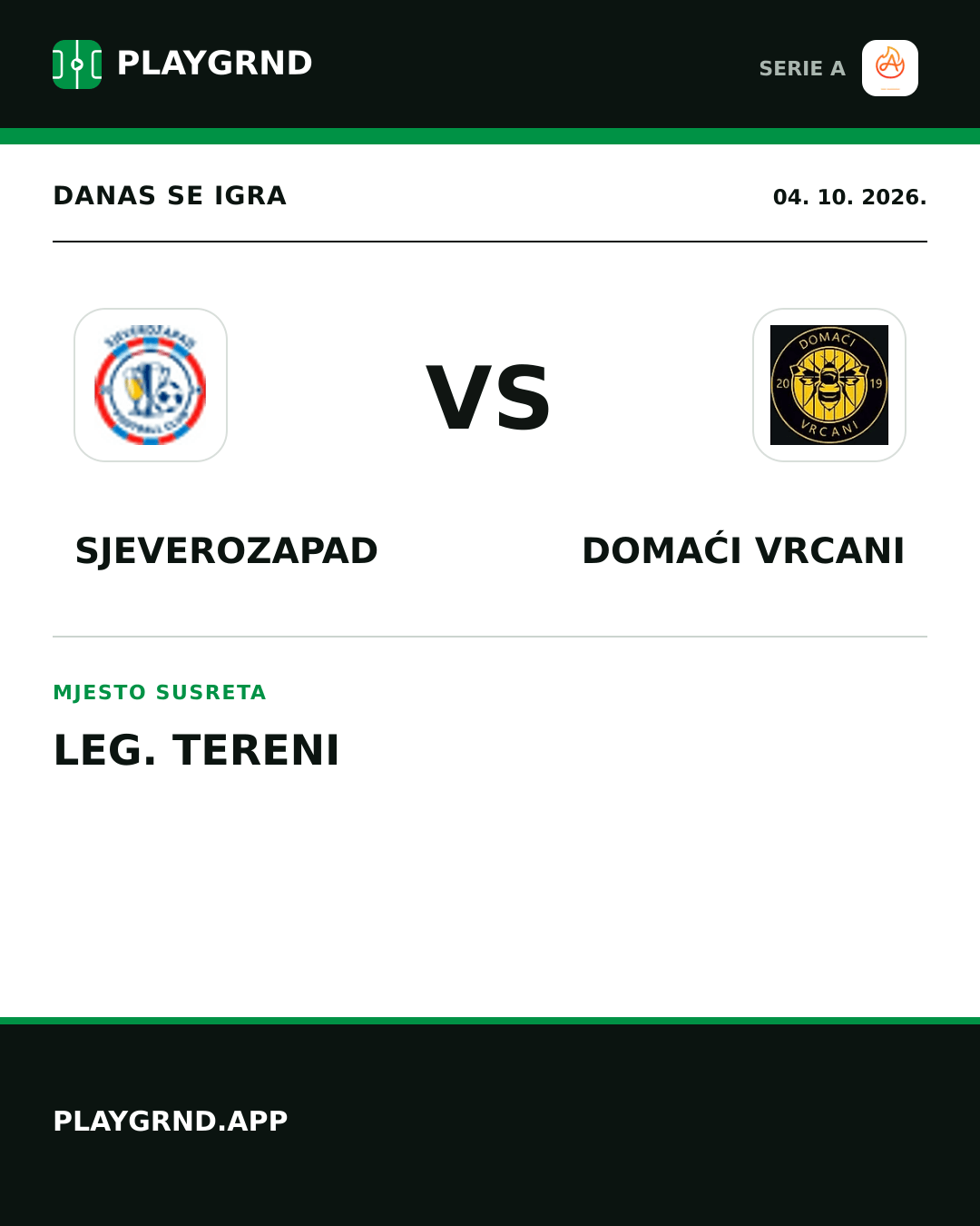 Instagram slika: Sjeverozapad vs Domaći Vrcani