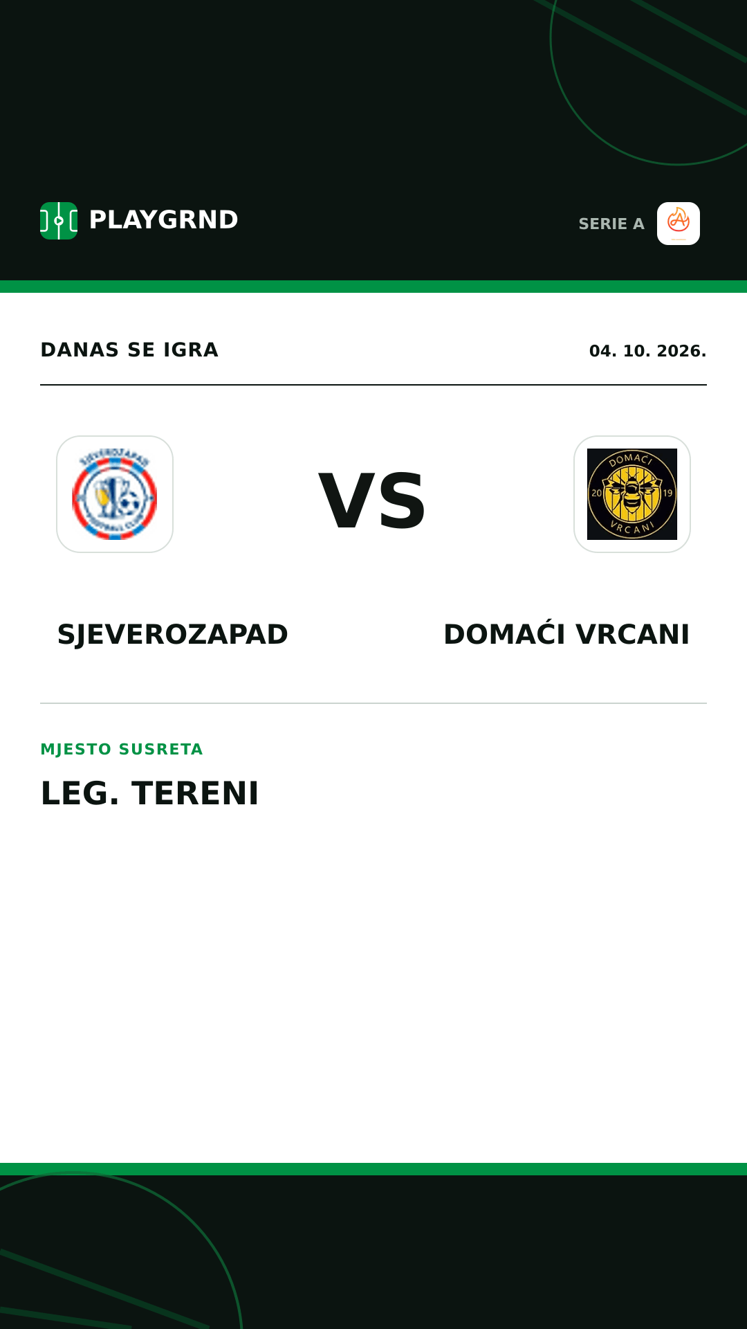 Instagram slika: Sjeverozapad vs Domaći Vrcani