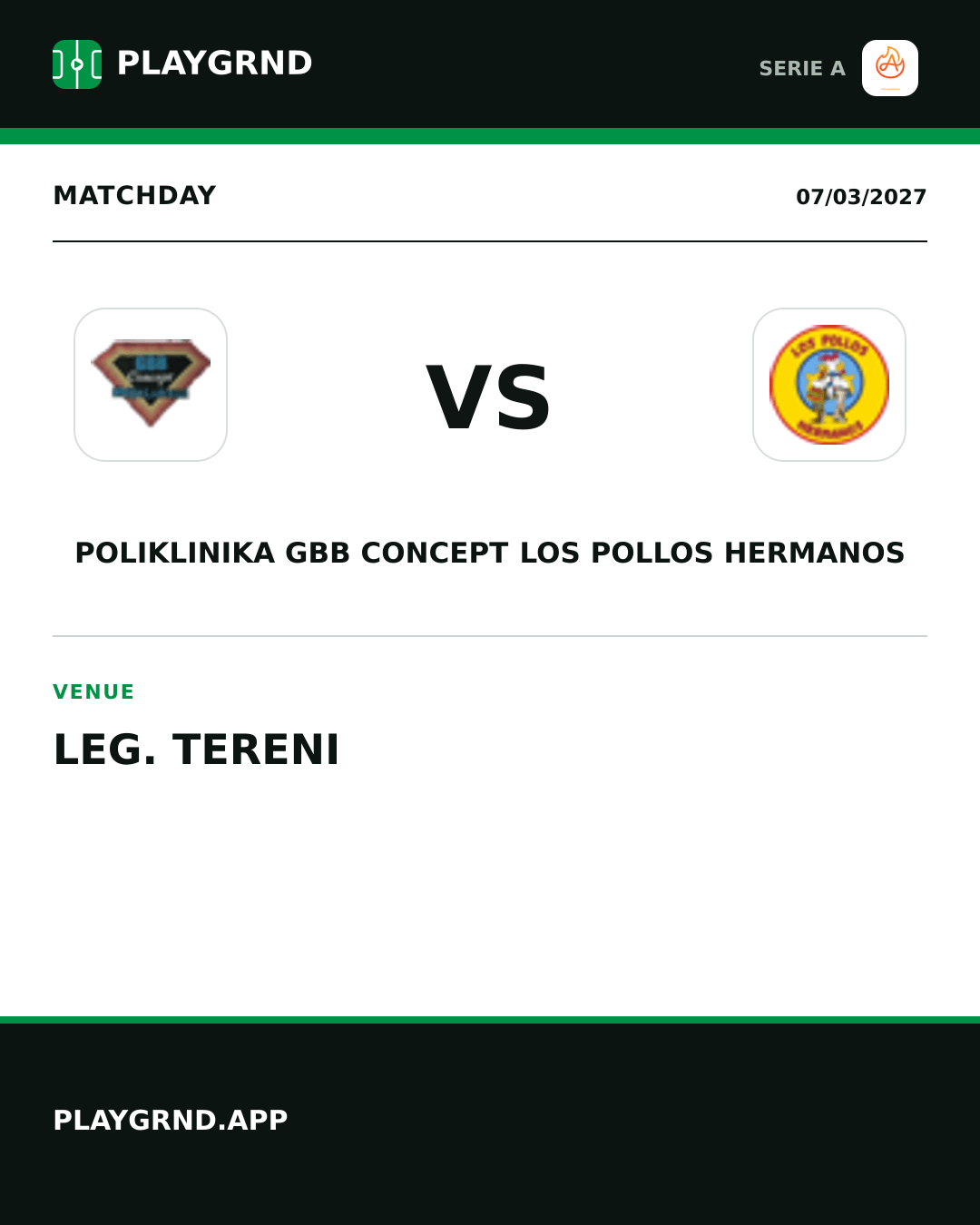 Instagram artwork: Poliklinika Gbb Concept vs Los Pollos Hermanos