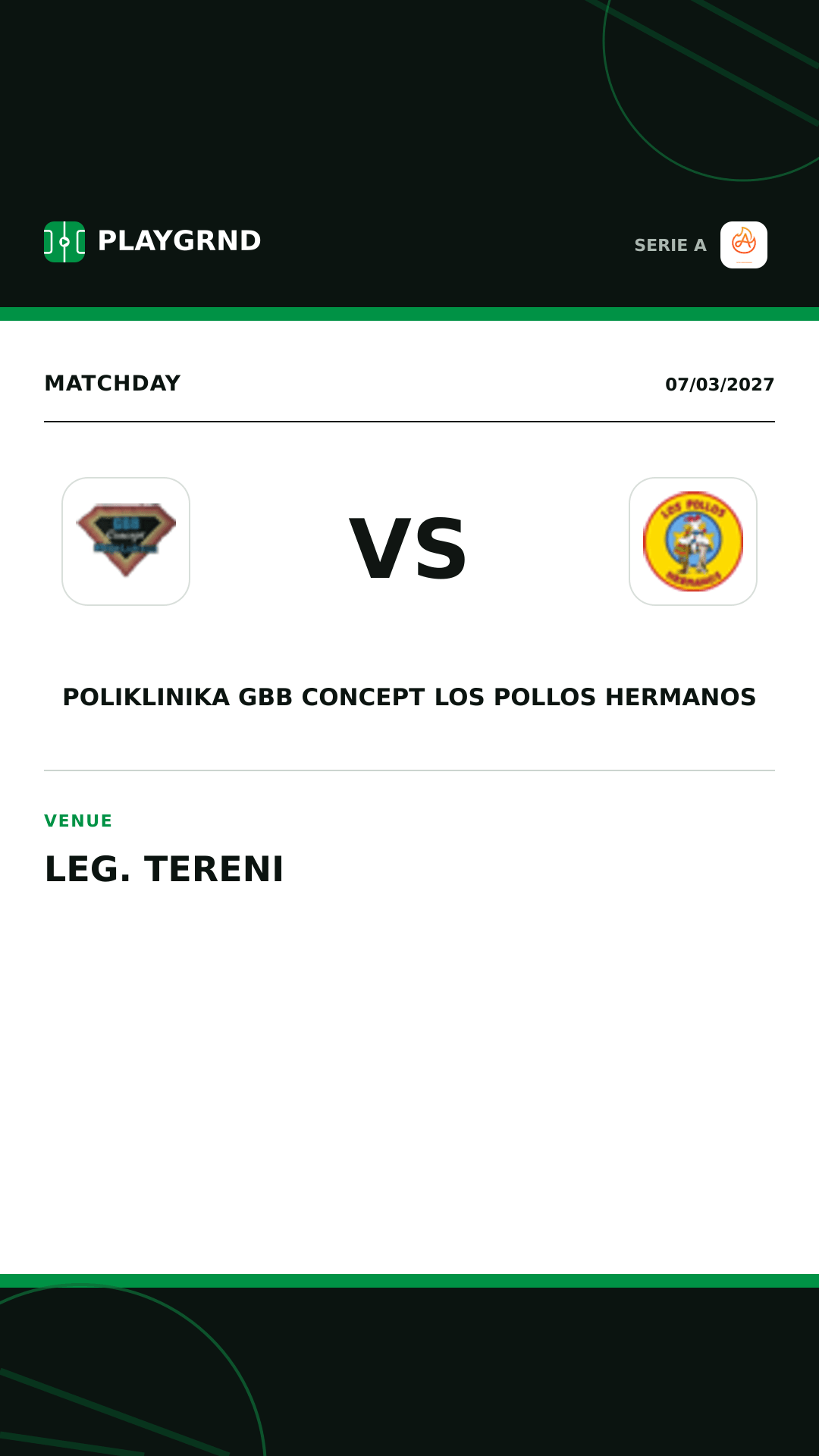 Instagram artwork: Poliklinika Gbb Concept vs Los Pollos Hermanos