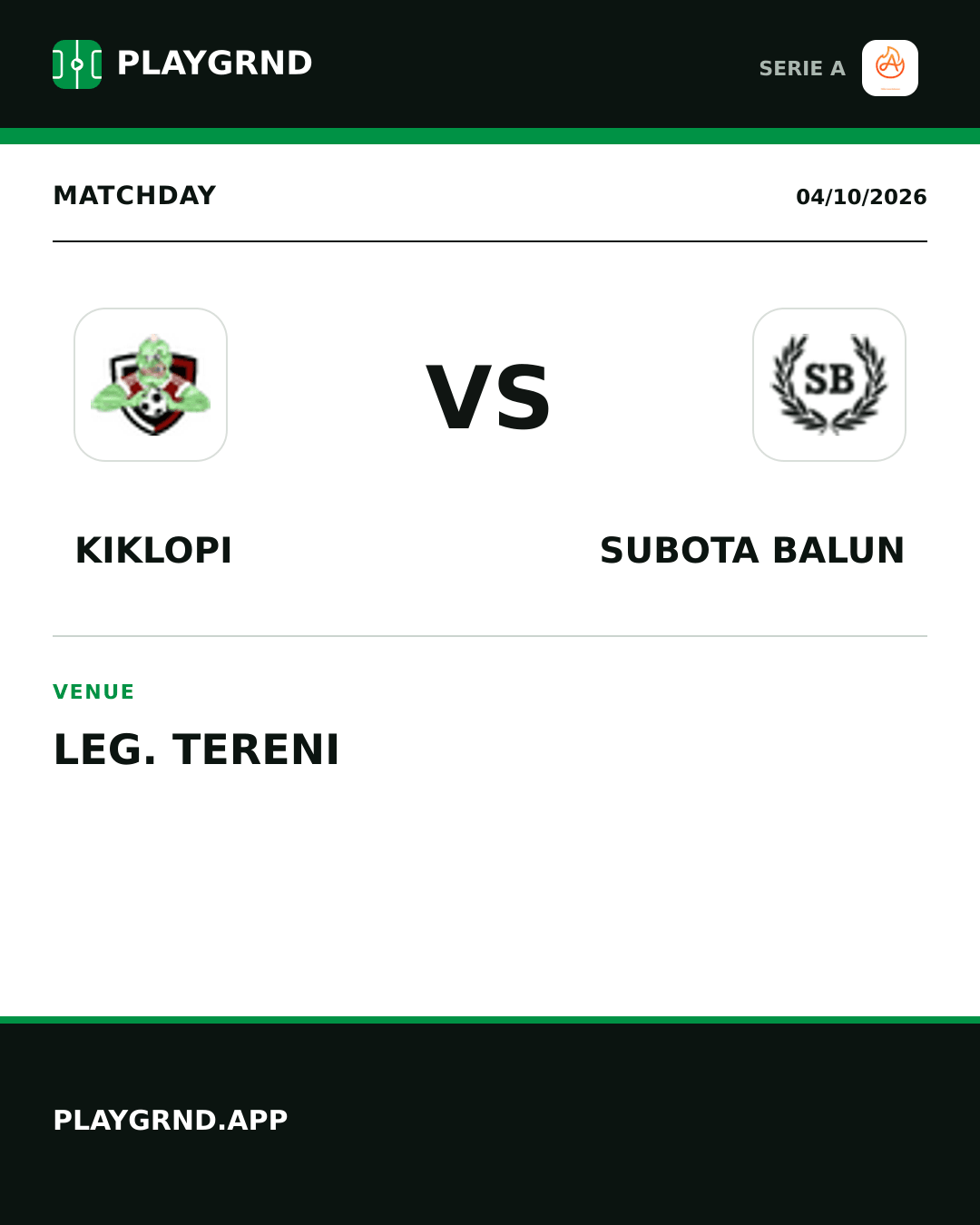 Instagram artwork: Kiklopi vs Subota Balun