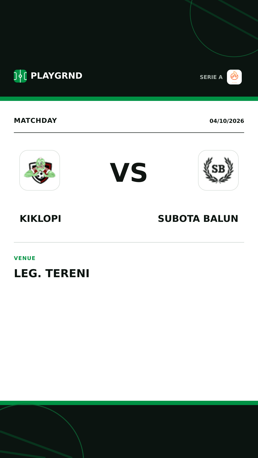 Instagram artwork: Kiklopi vs Subota Balun