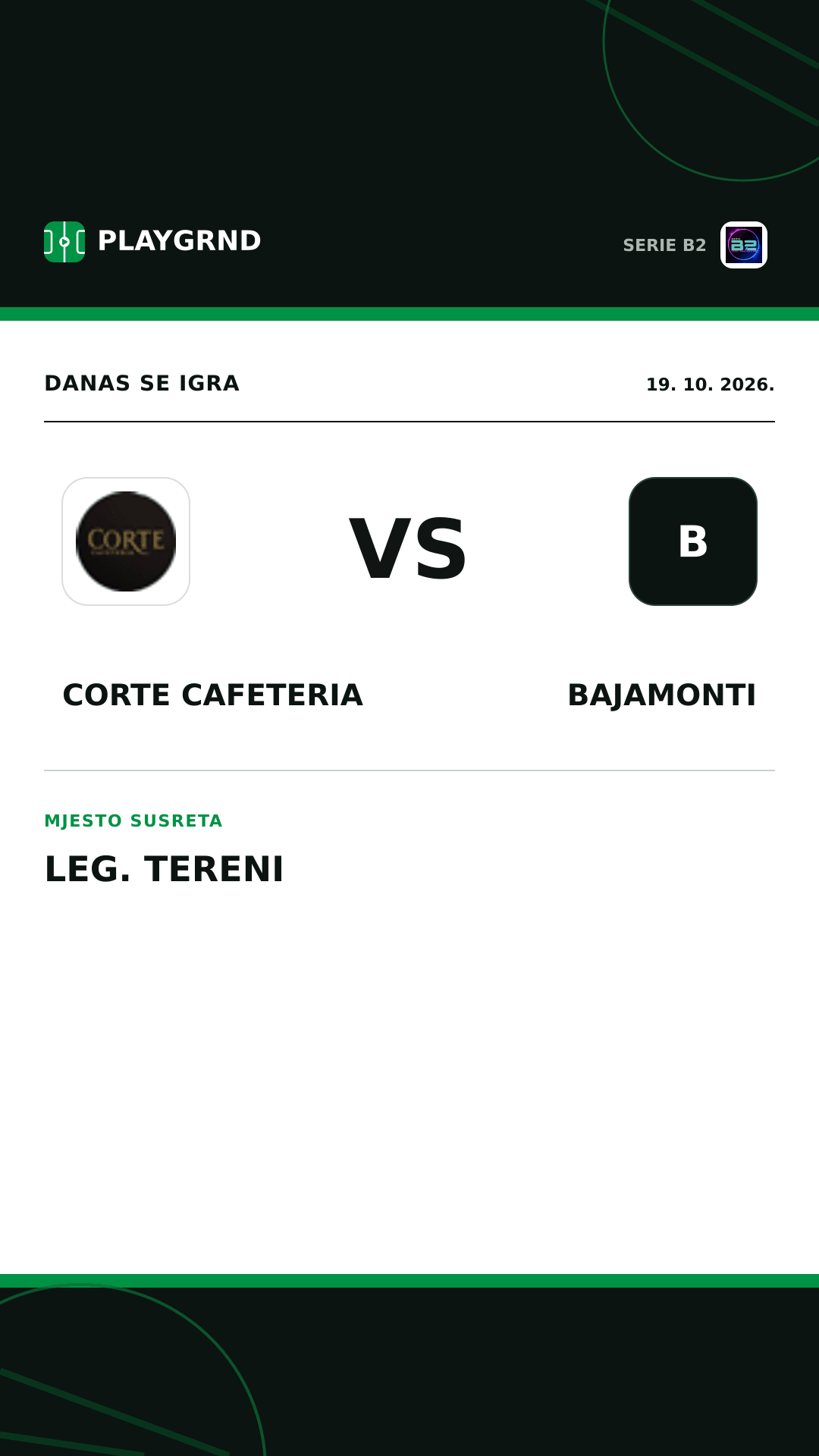 Instagram slika: Corte Cafeteria vs Bajamonti