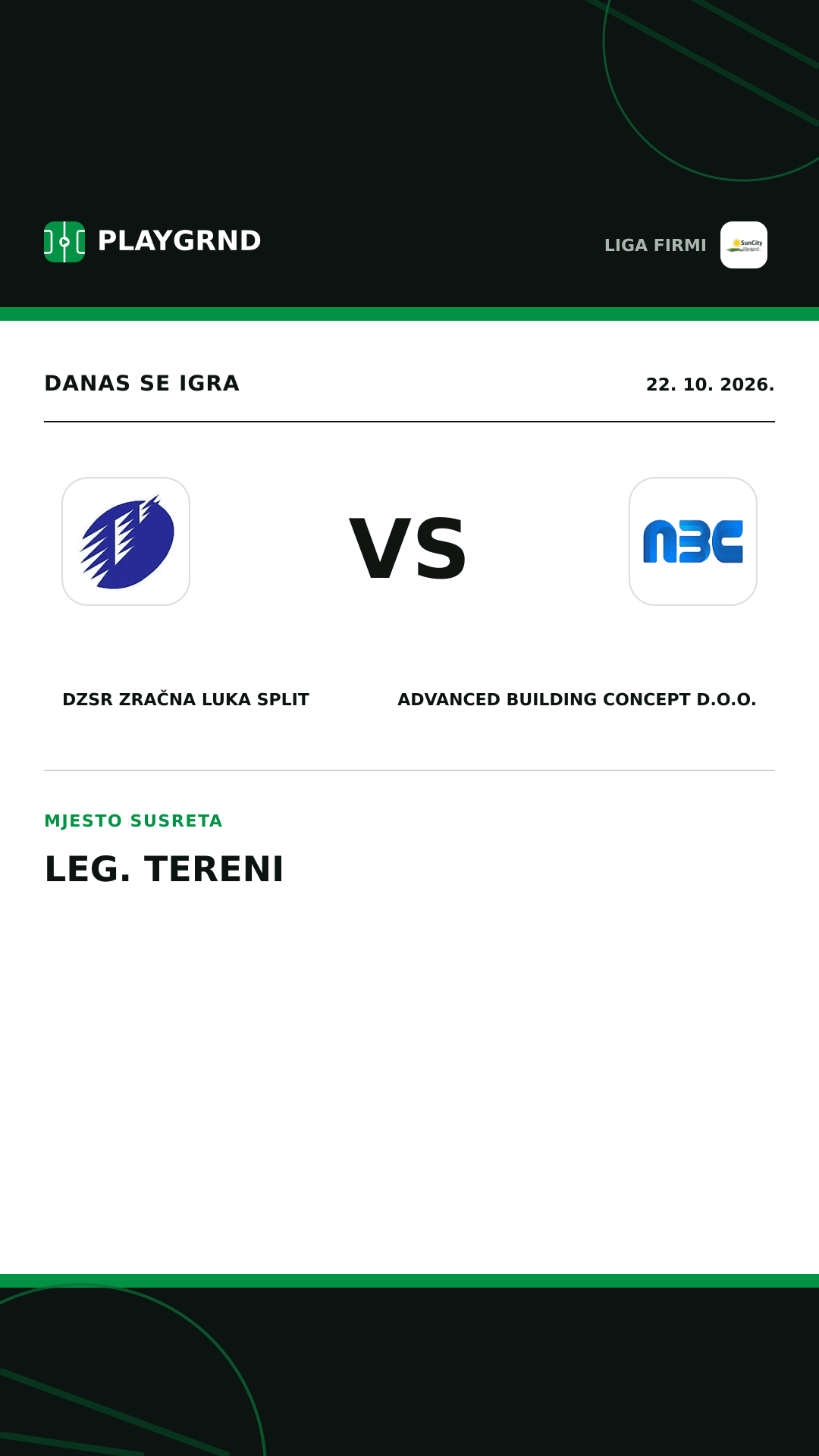 Instagram slika: DZSR Zračna Luka Split vs Advanced Building Concept d.o.o.