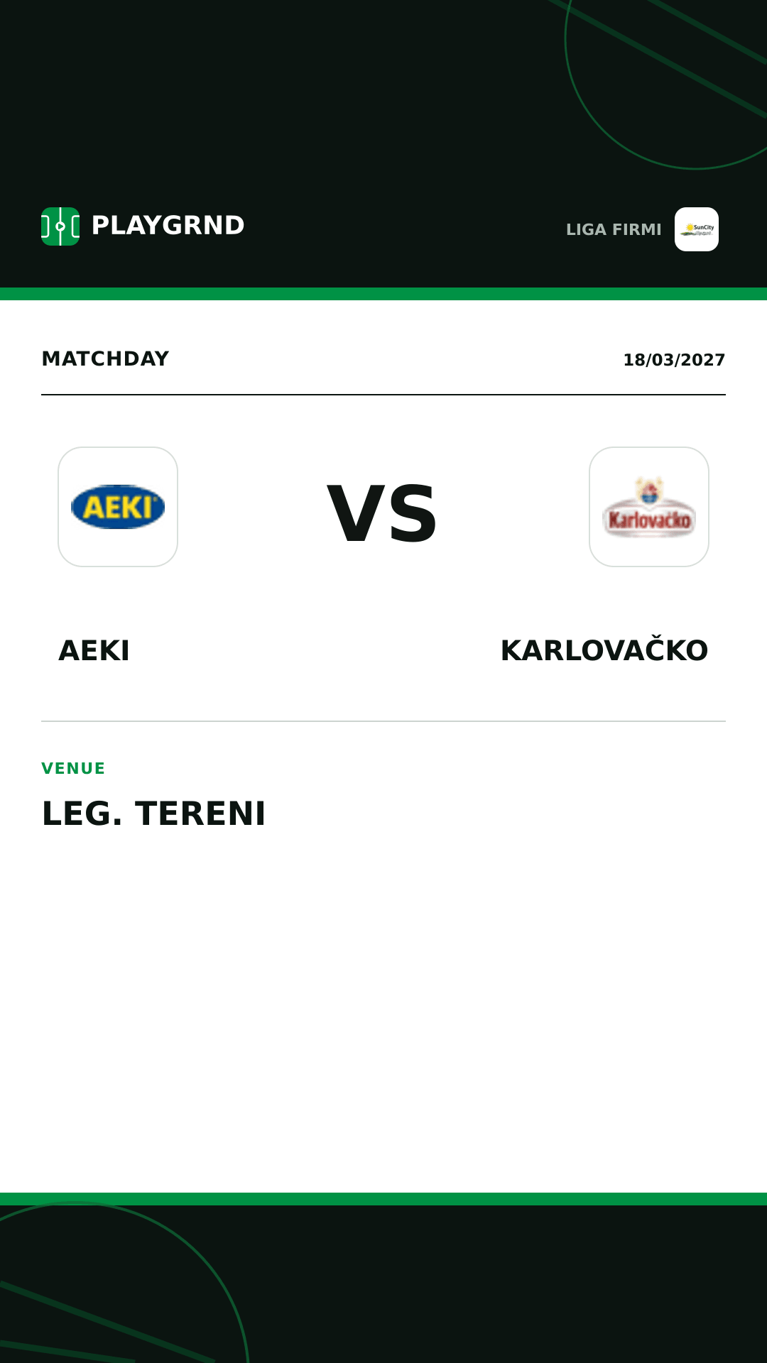 Instagram artwork: AEKI vs Karlovačko