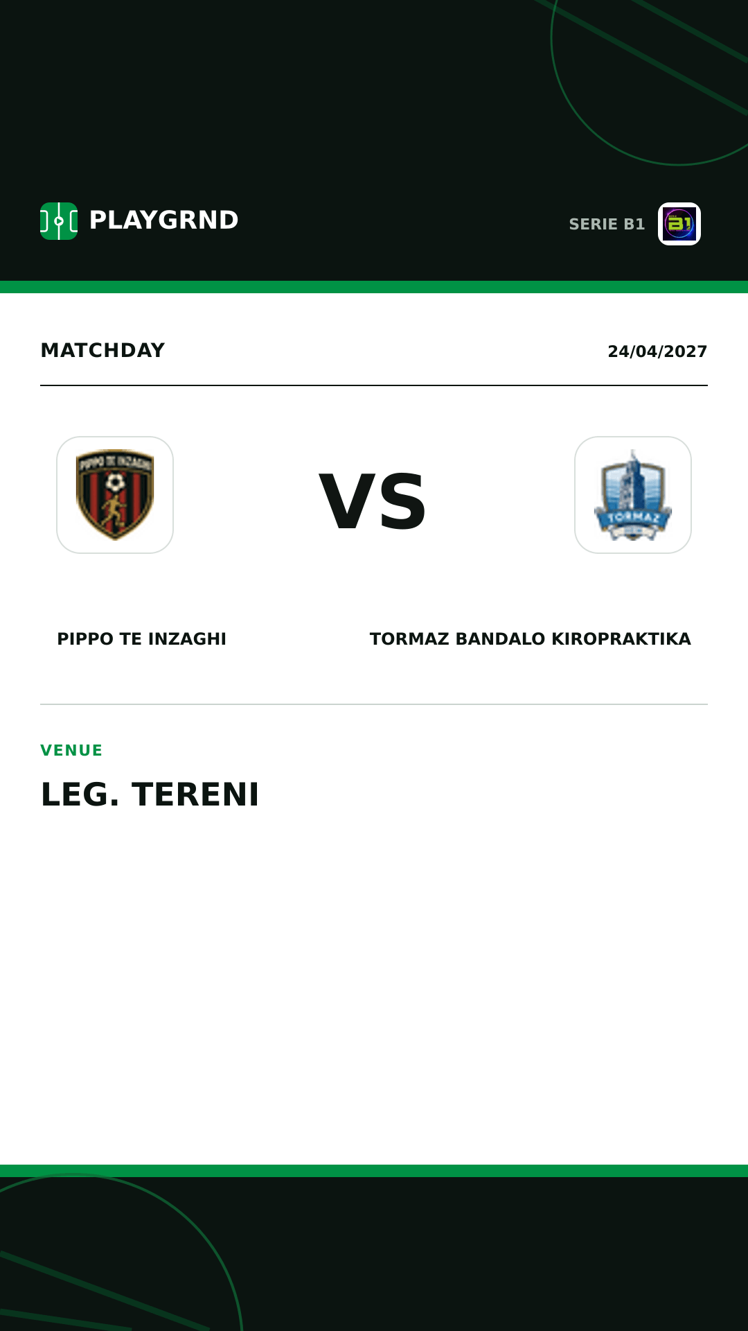 Instagram artwork: Pippo TE Inzaghi vs Tormaz Bandalo Kiropraktika