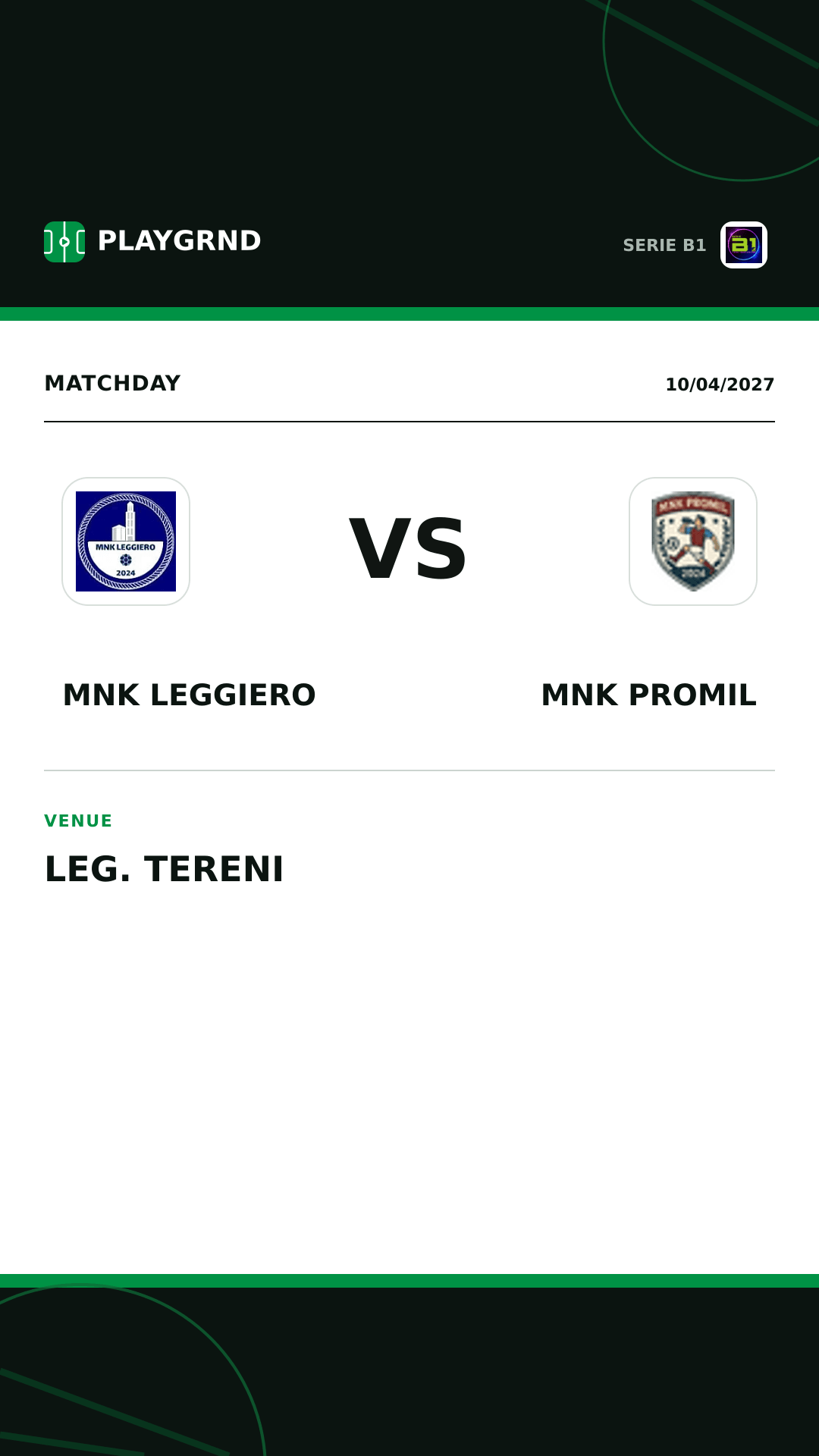 Instagram artwork: MNK Leggiero vs Mnk Promil