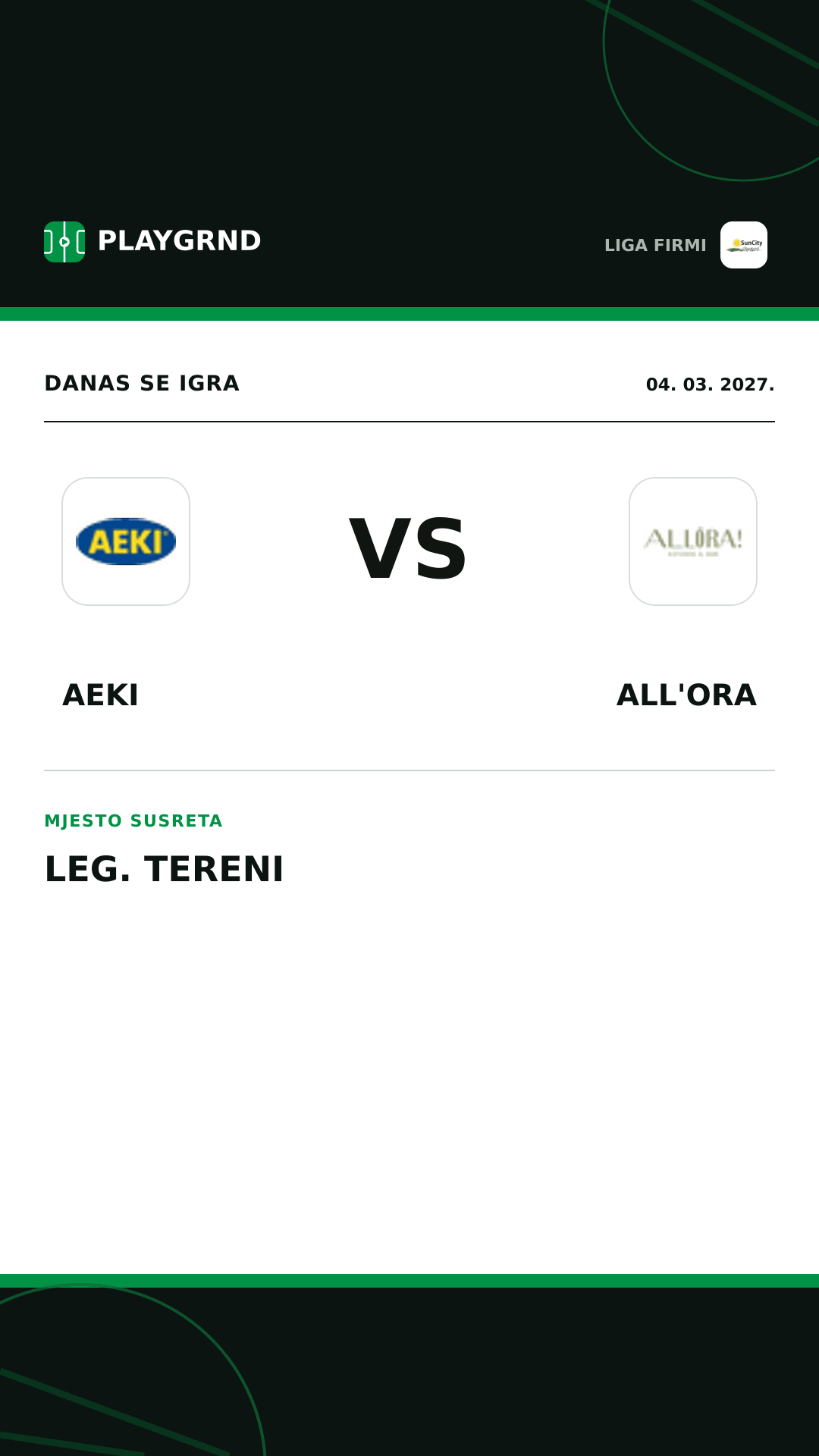 Instagram slika: AEKI vs All'Ora