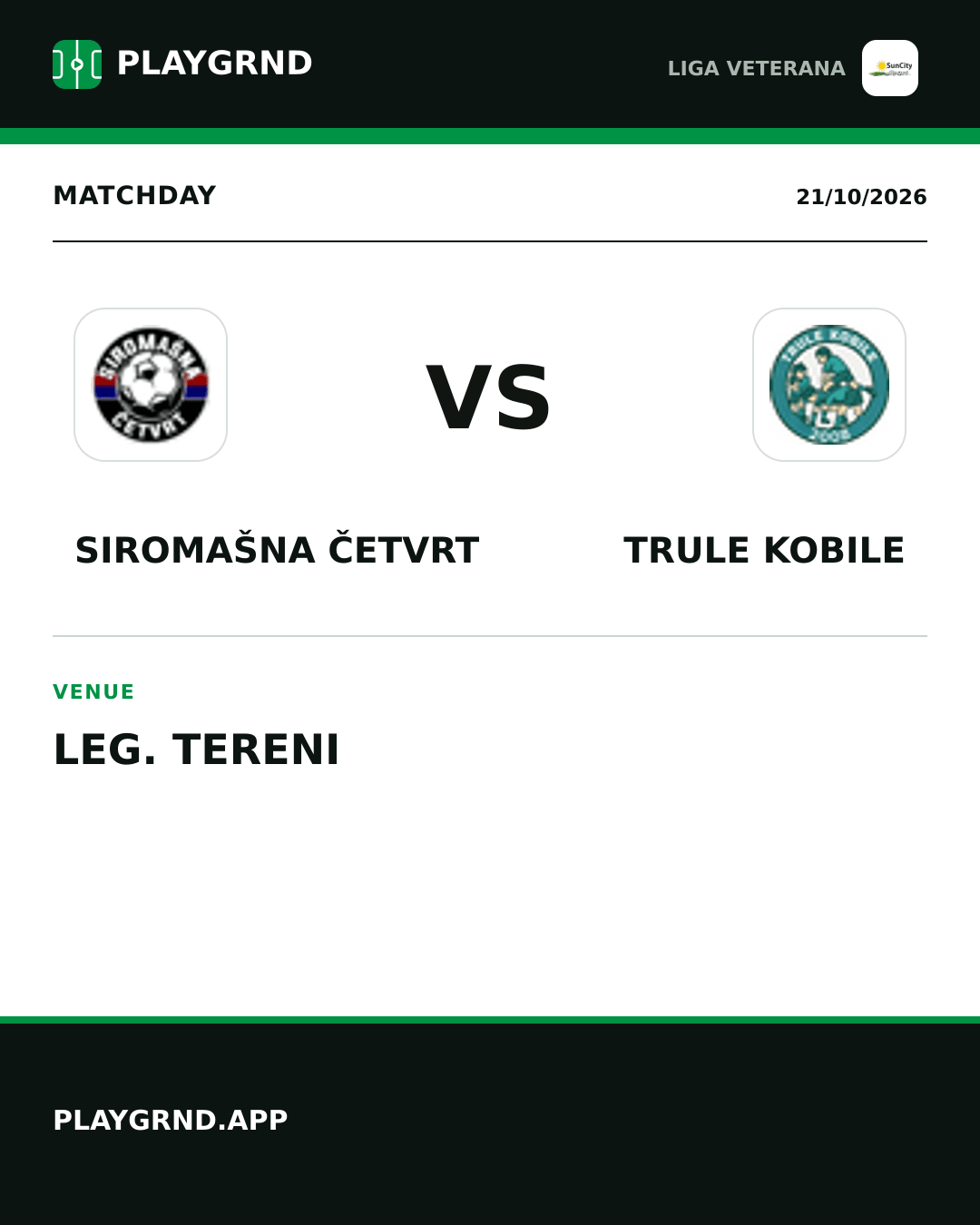 Instagram artwork: Siromašna Četvrt vs Trule Kobile
