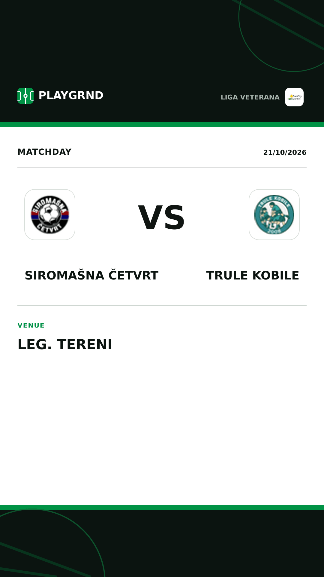 Instagram artwork: Siromašna Četvrt vs Trule Kobile