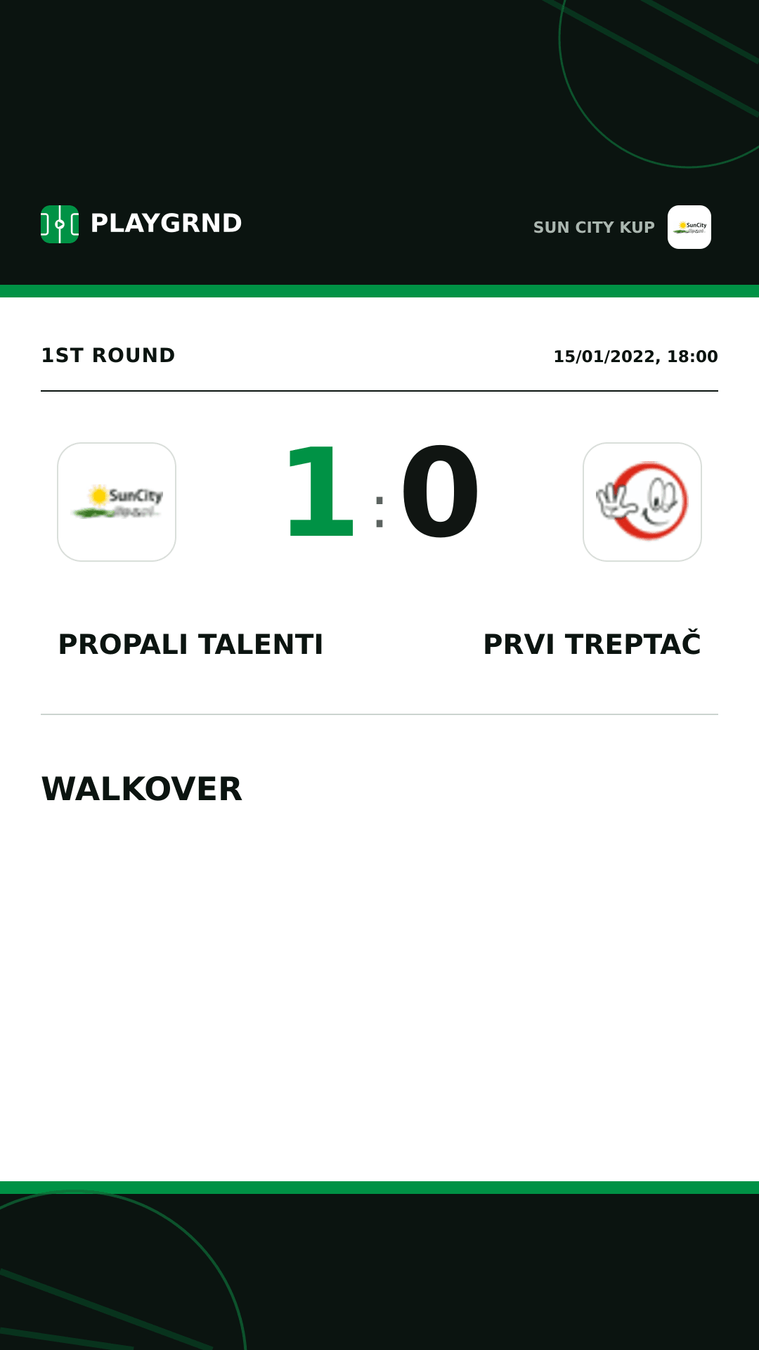 Instagram artwork: Propali Talenti 1:0 Prvi Treptač