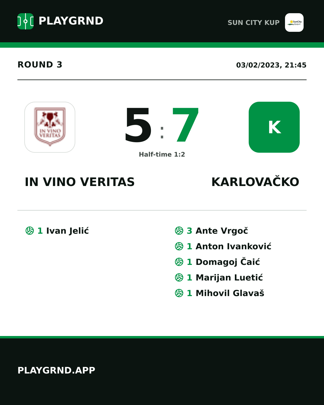 Instagram artwork: IN Vino Veritas 5:7 Karlovačko