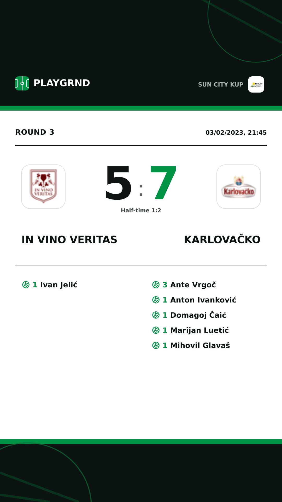 Instagram artwork: IN Vino Veritas 5:7 Karlovačko