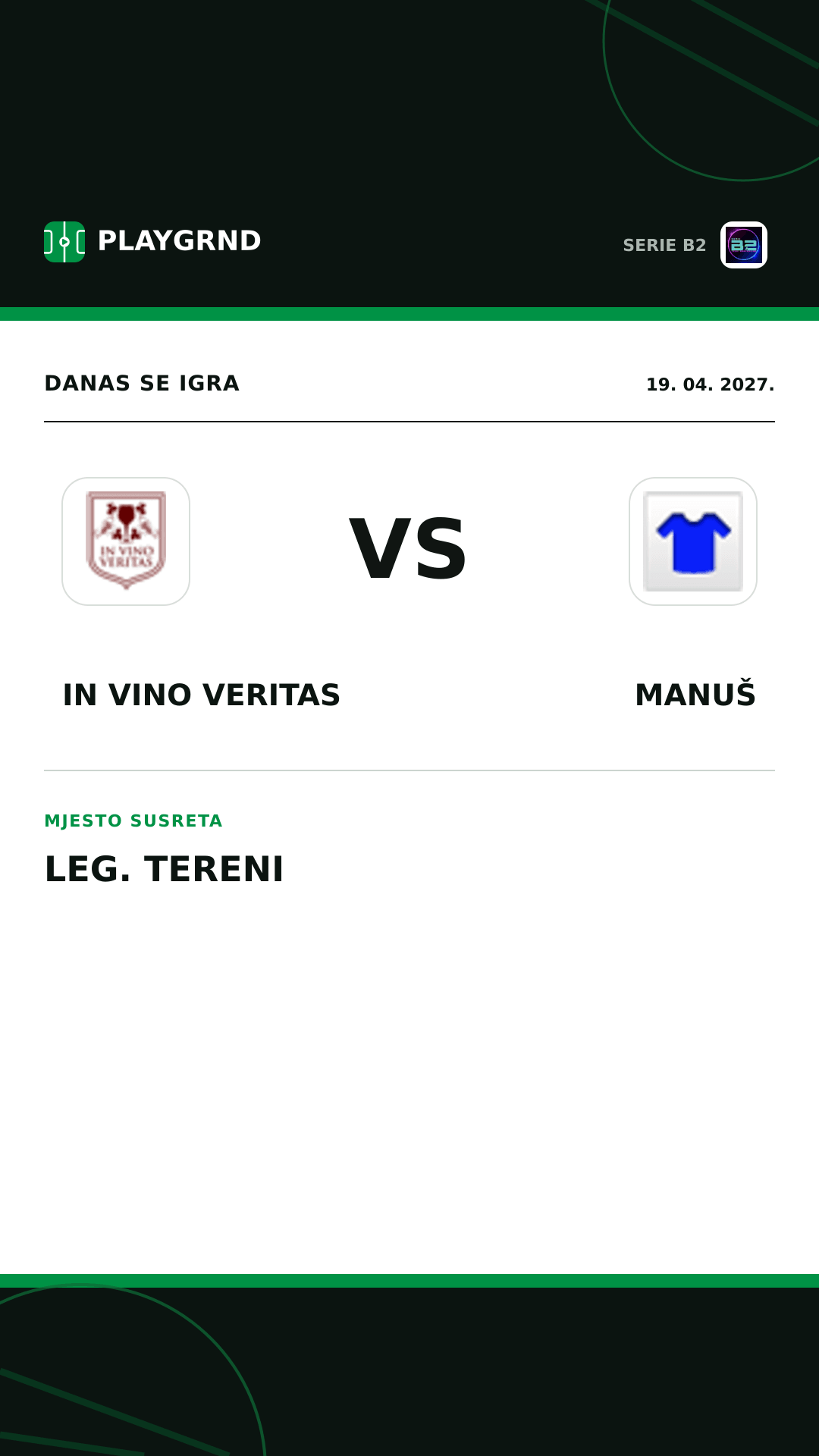 Instagram slika: IN Vino Veritas vs Manuš