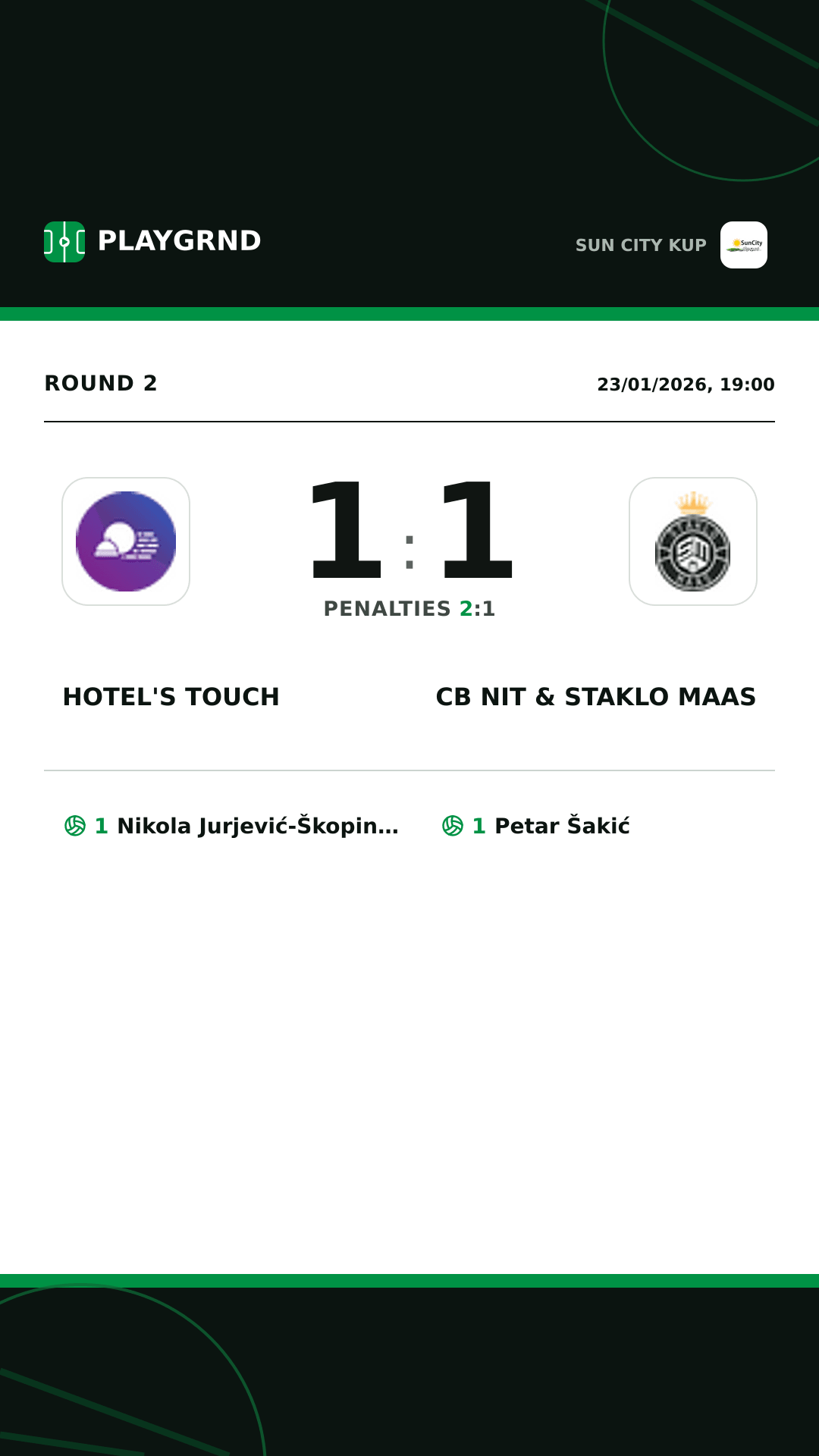 Instagram artwork: Hotel's Touch 1:1 CB Nit & Staklo Maas