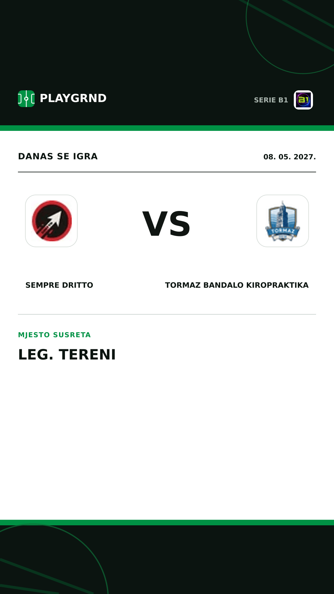 Instagram slika: Sempre Dritto vs Tormaz Bandalo Kiropraktika