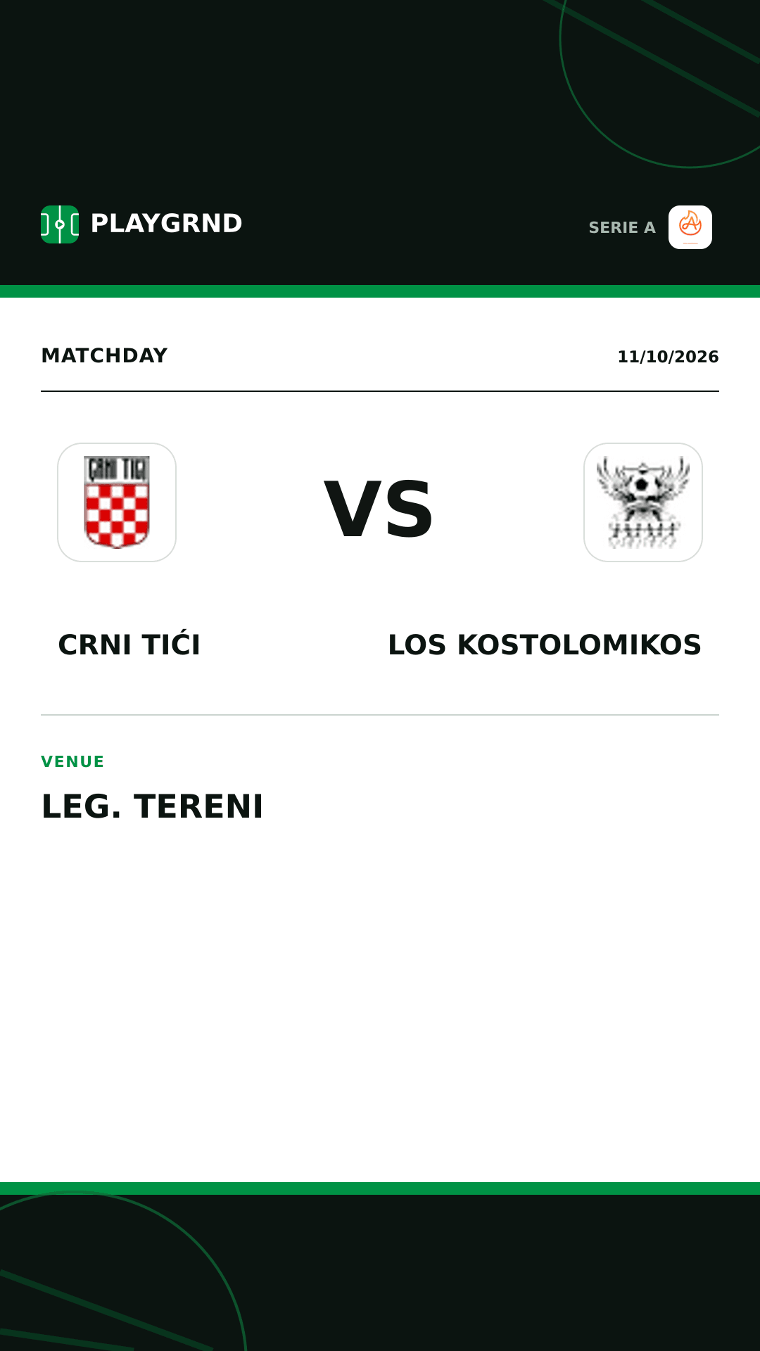 Instagram artwork: Crni Tići vs Los Kostolomikos