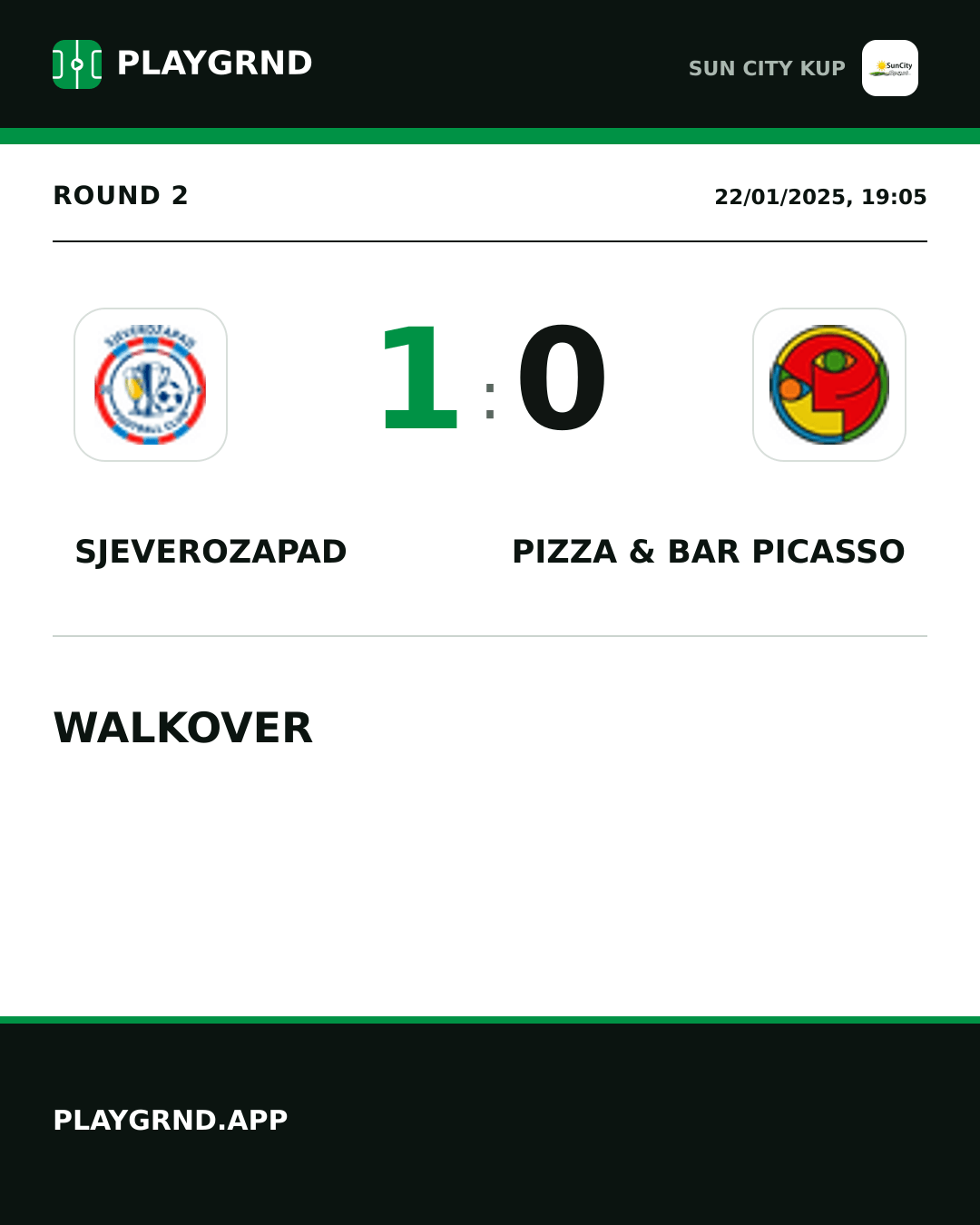 Instagram artwork: Sjeverozapad 1:0 Pizza & Bar Picasso