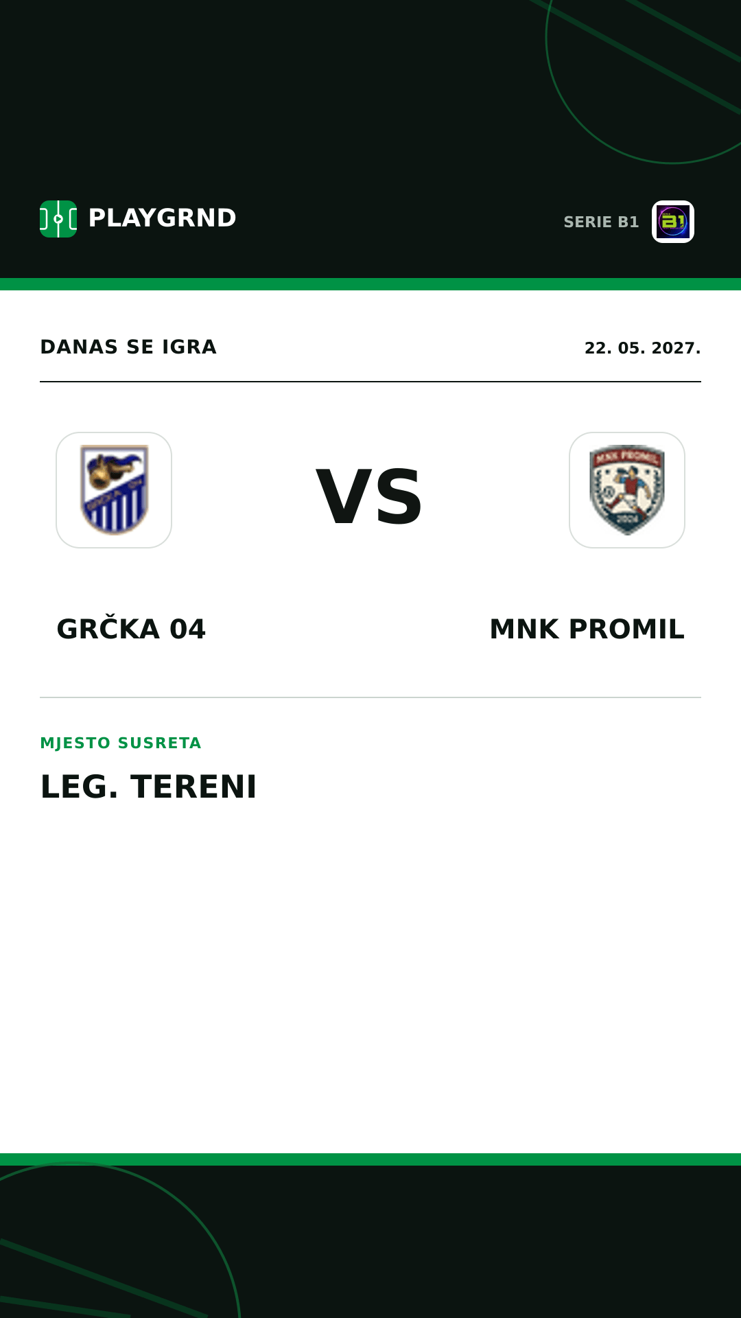 Instagram slika: Grčka 04 vs Mnk Promil