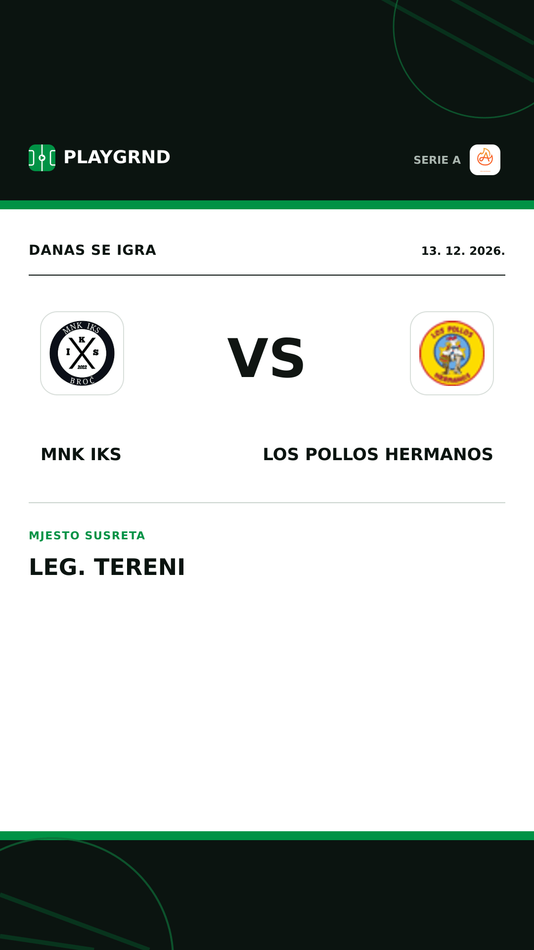 Instagram slika: Alla Vittoria vs Los Pollos Hermanos