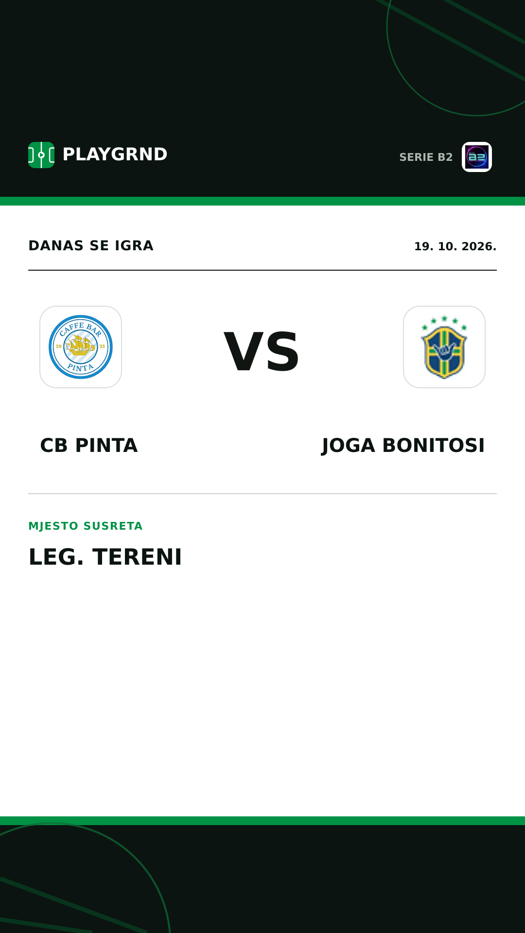 Instagram slika: CB Pinta vs Joga Bonitosi