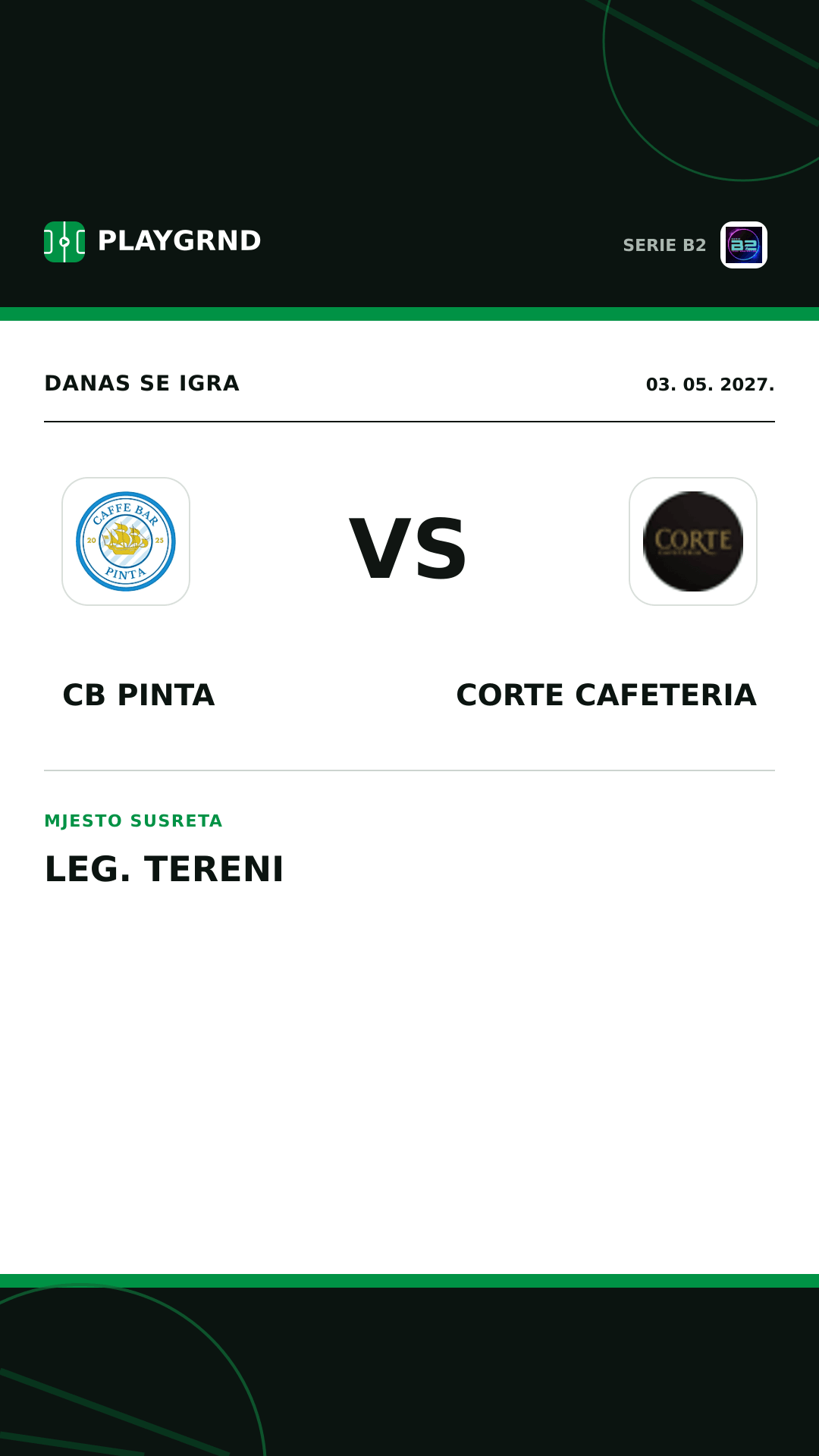 Instagram slika: CB Pinta vs Corte Cafeteria