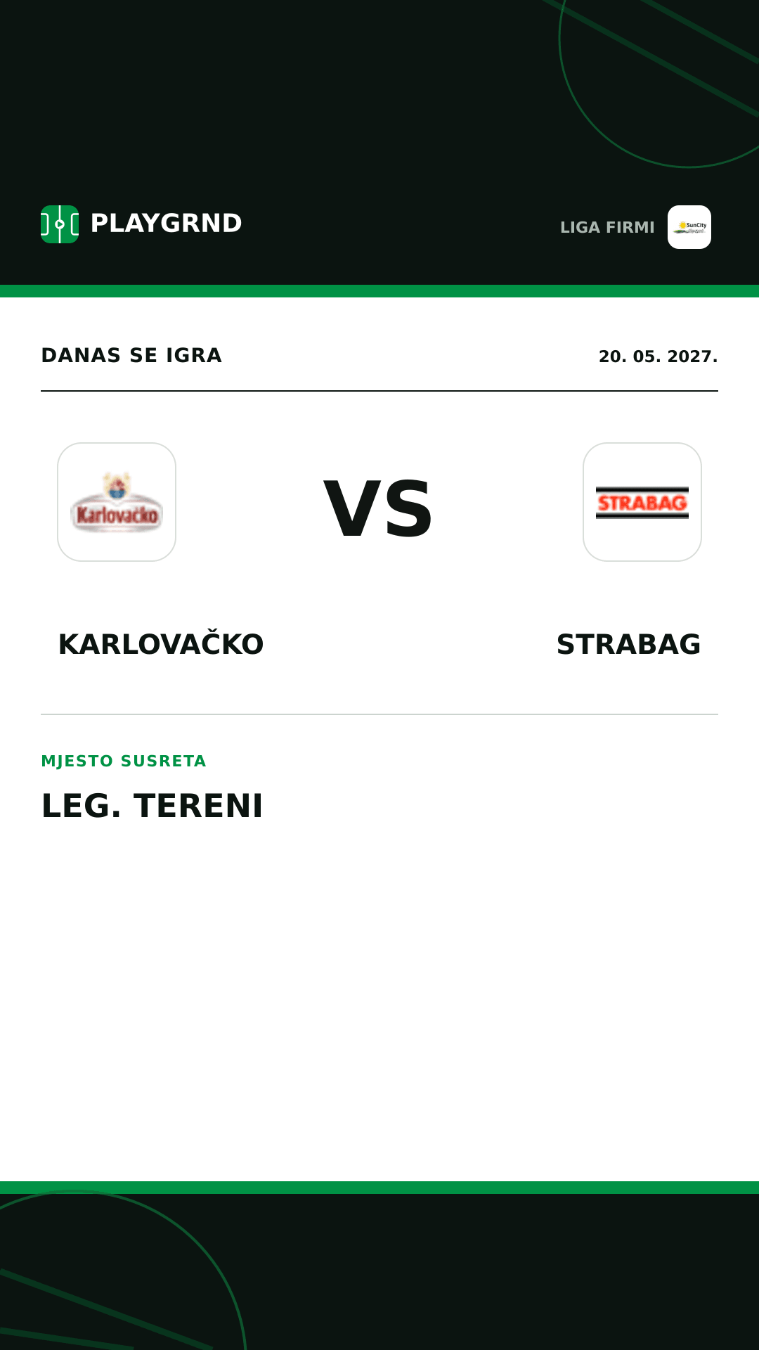 Instagram slika: Karlovačko vs Strabag