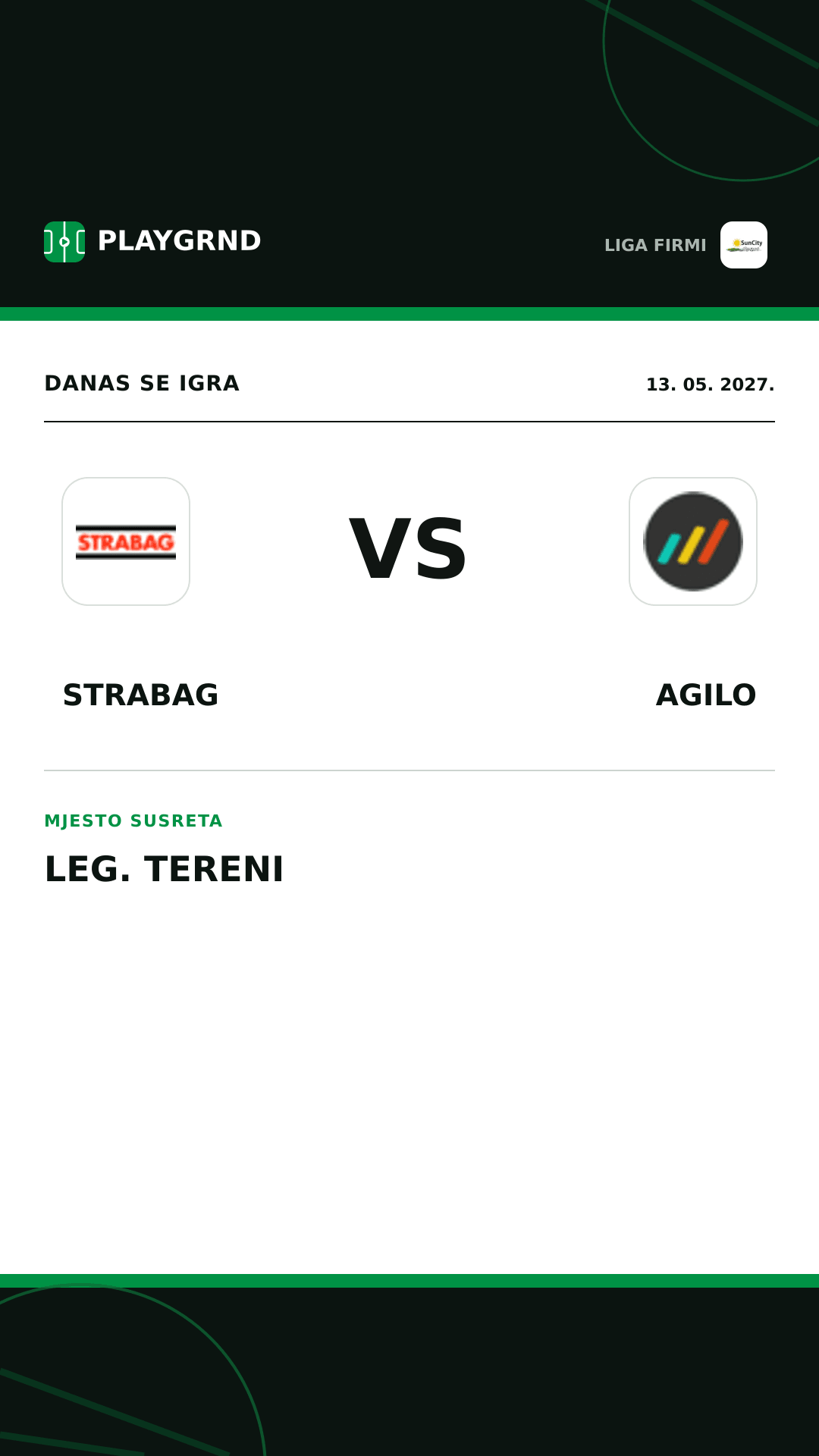 Instagram slika: Strabag vs Agilo