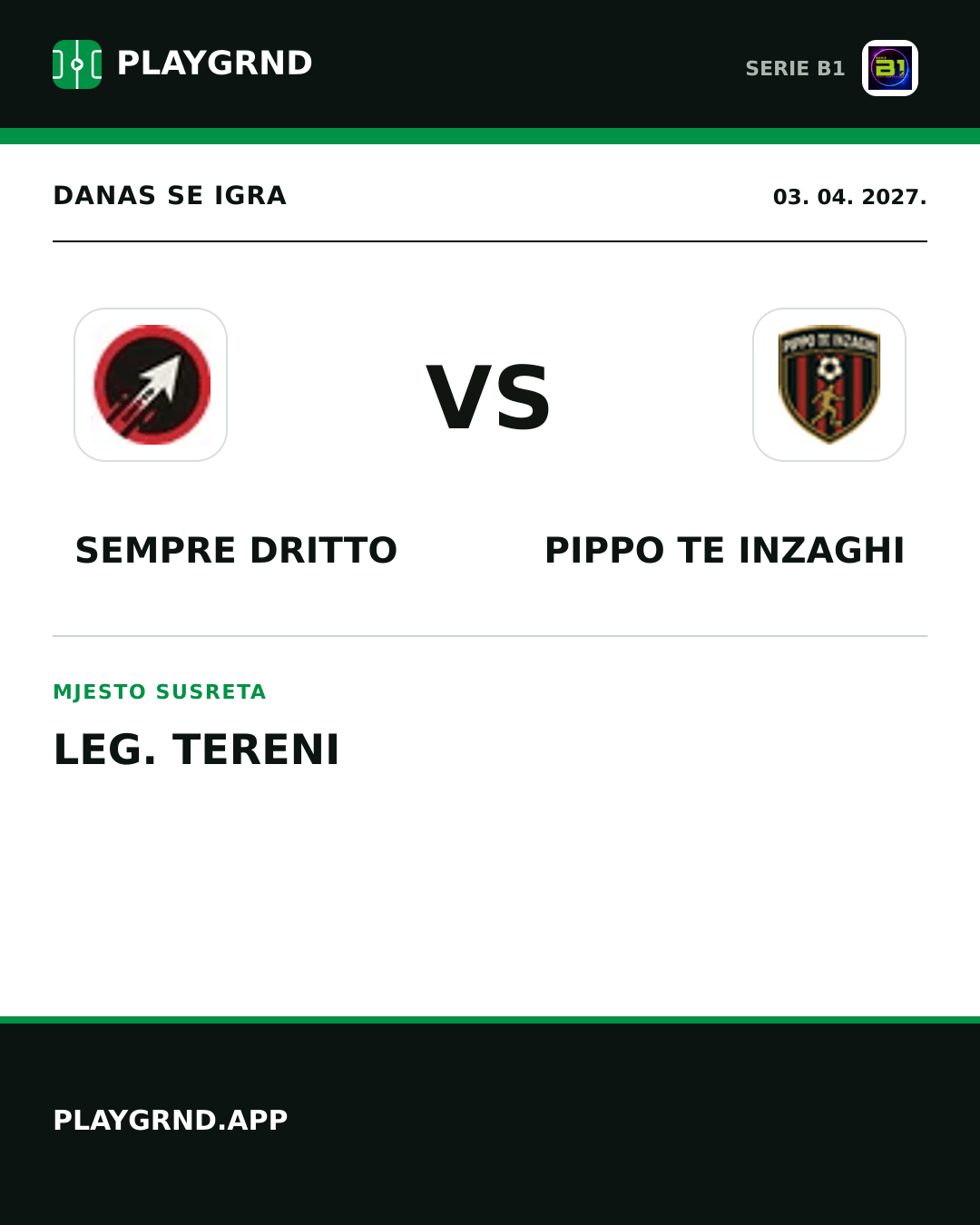 Instagram slika: Sempre Dritto vs Pippo TE Inzaghi