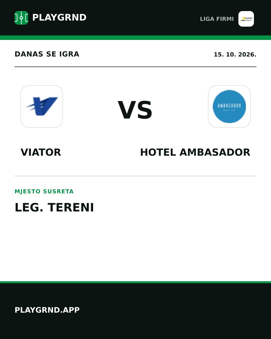 Instagram slika: Viator vs Hotel Ambasador
