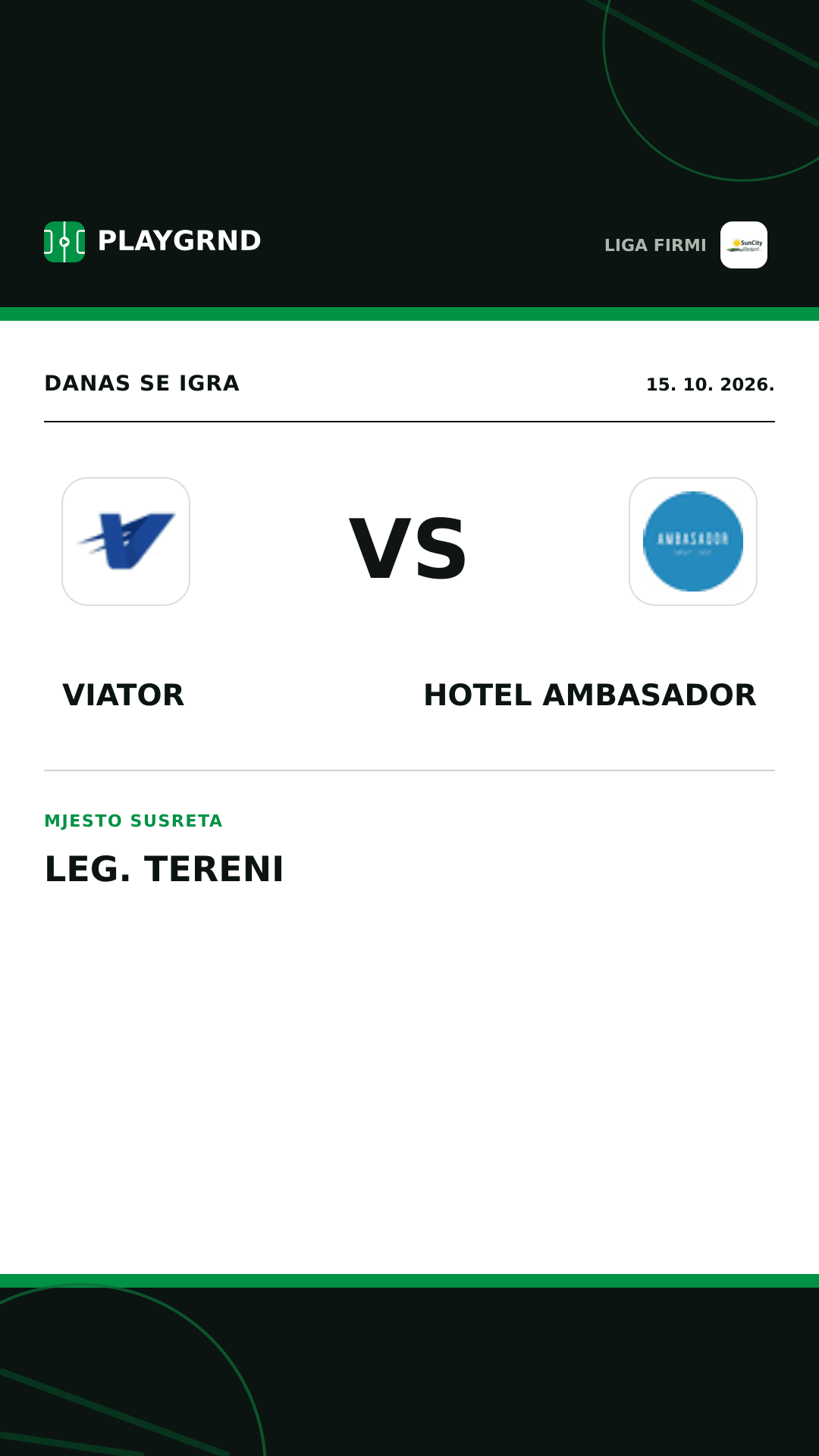 Instagram slika: Viator vs Hotel Ambasador