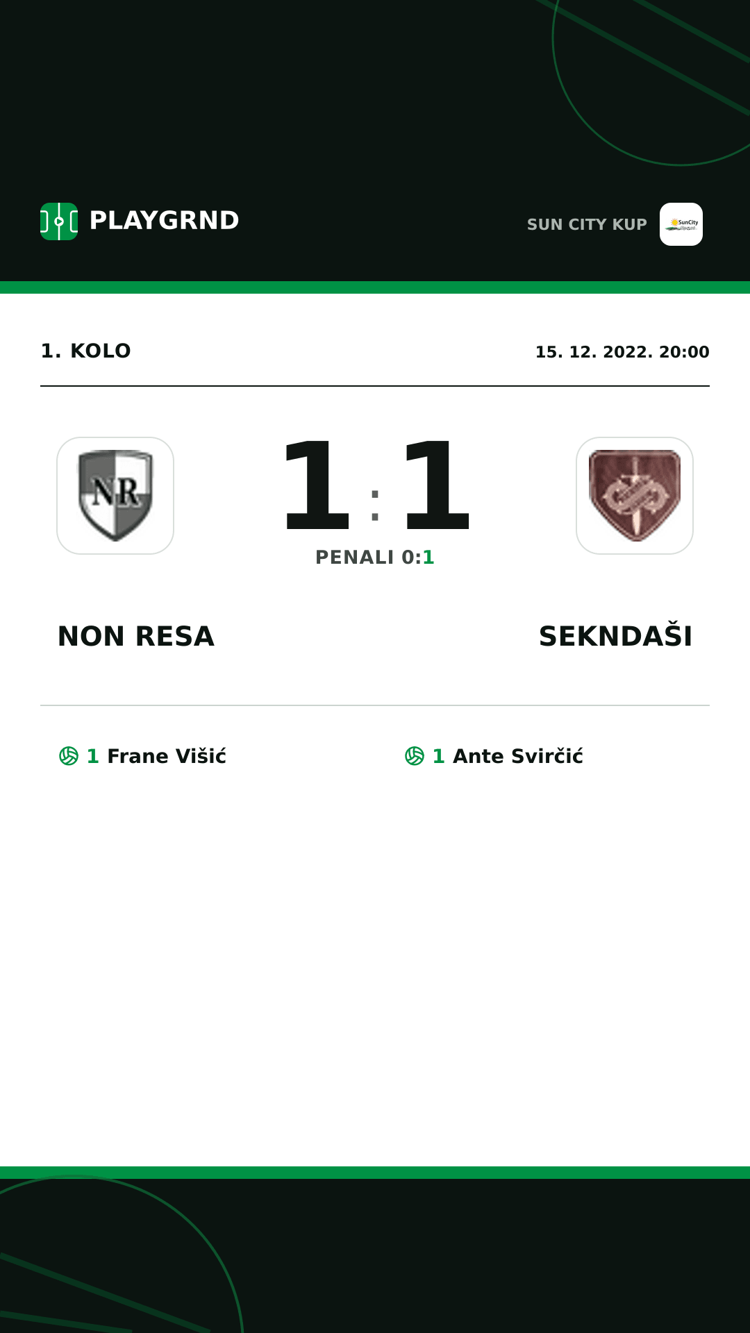 Instagram slika: Non Resa 1:1 Sekndaši