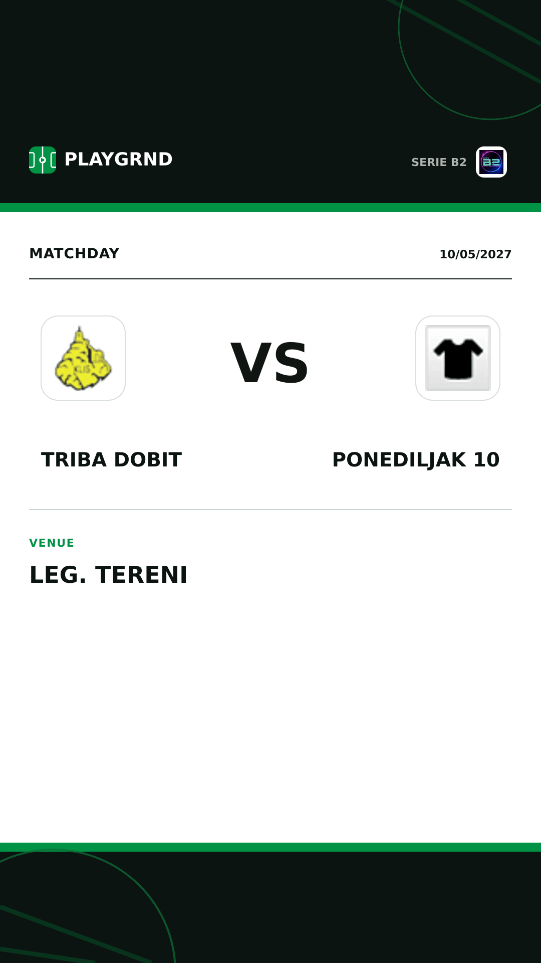 Instagram artwork: Triba Dobit vs Ponediljak 10