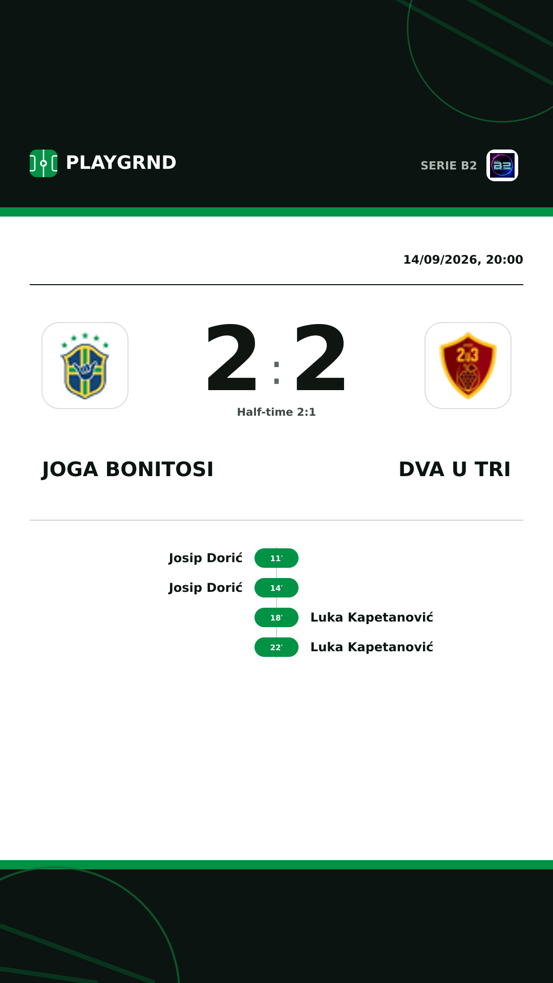 Instagram artwork: Joga Bonitosi 2:2 Dva U Tri